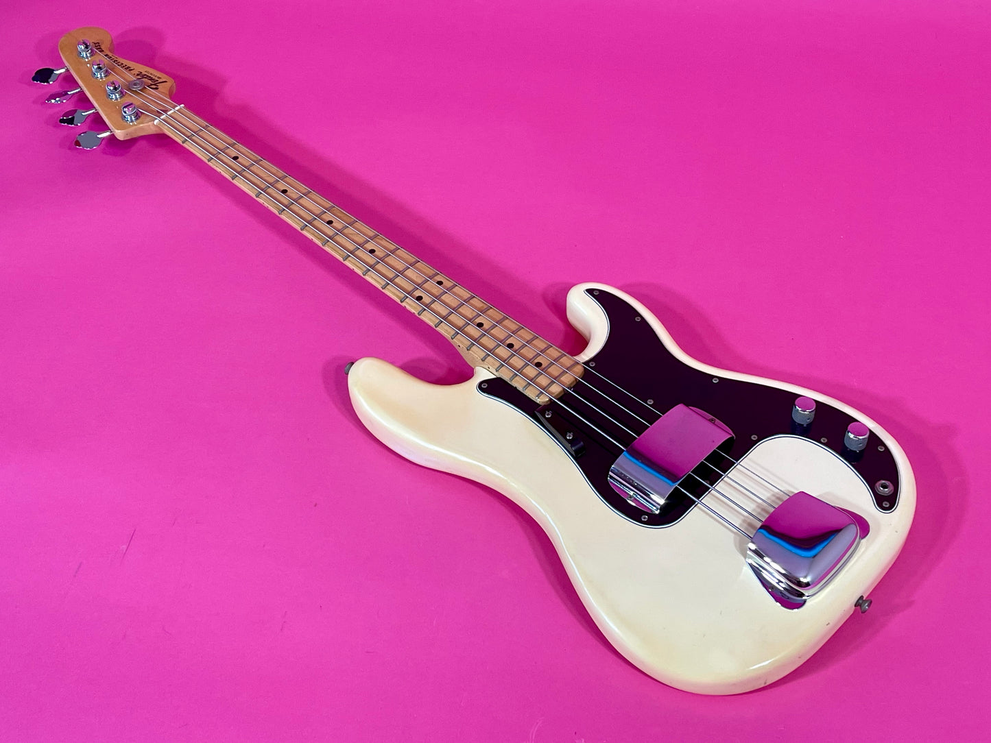 1979 Fender Precision Bass Olympic White finish 100% original NICE!