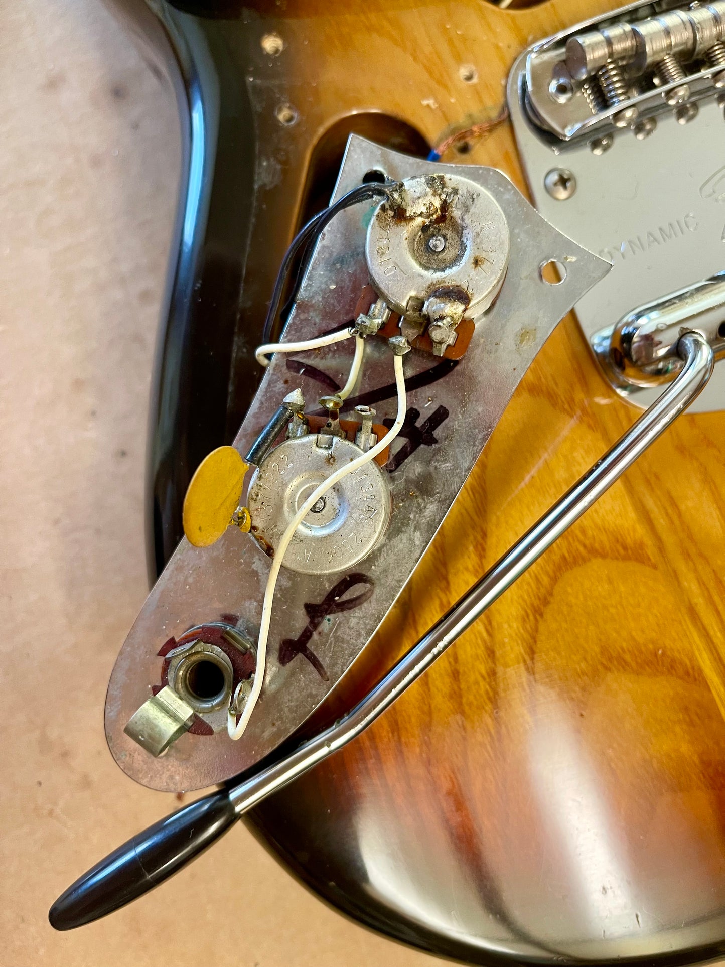 1979 Fender Mustang Sunburst Left-handed
