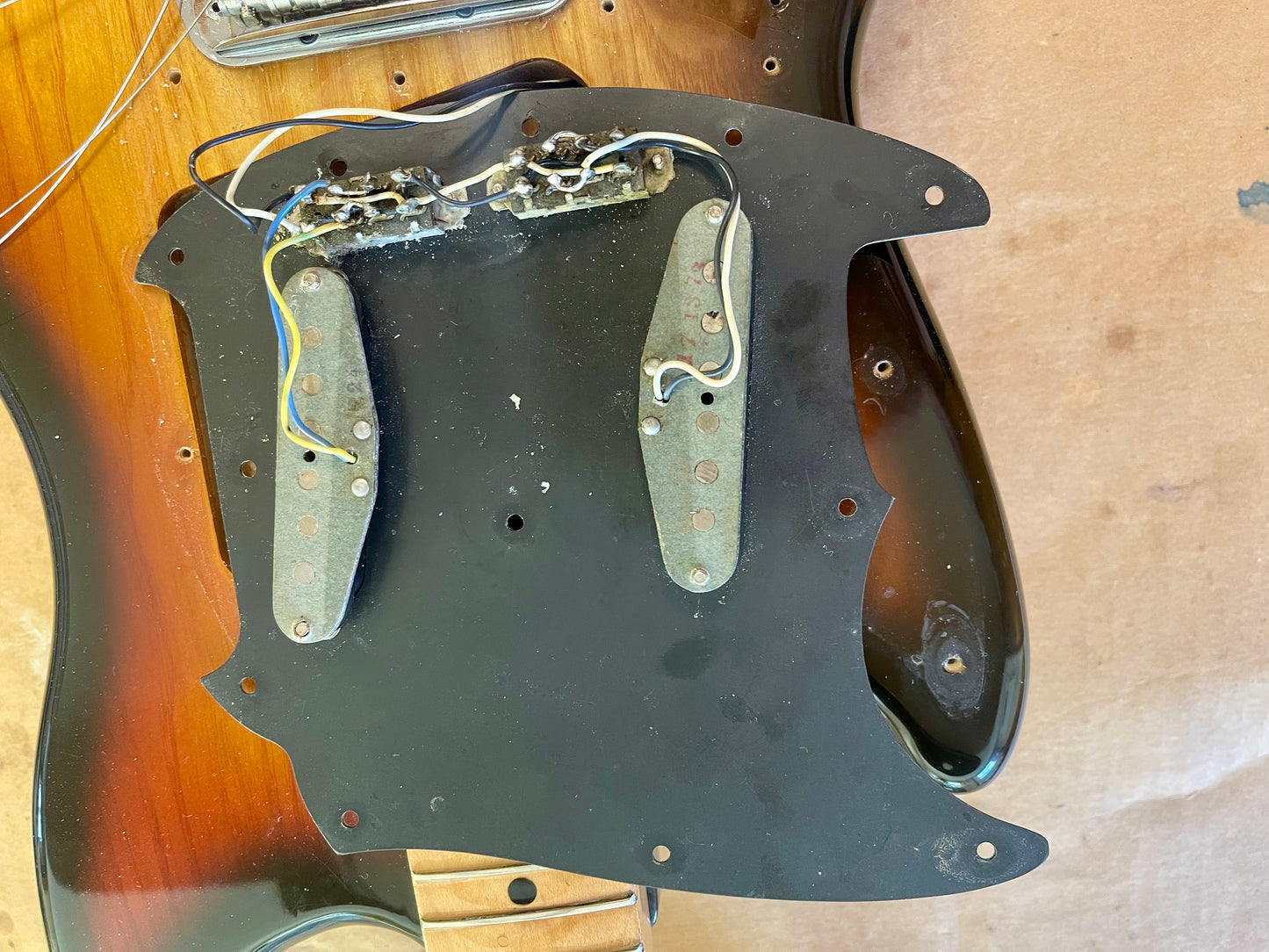 1979 Fender Mustang Sunburst Left-handed