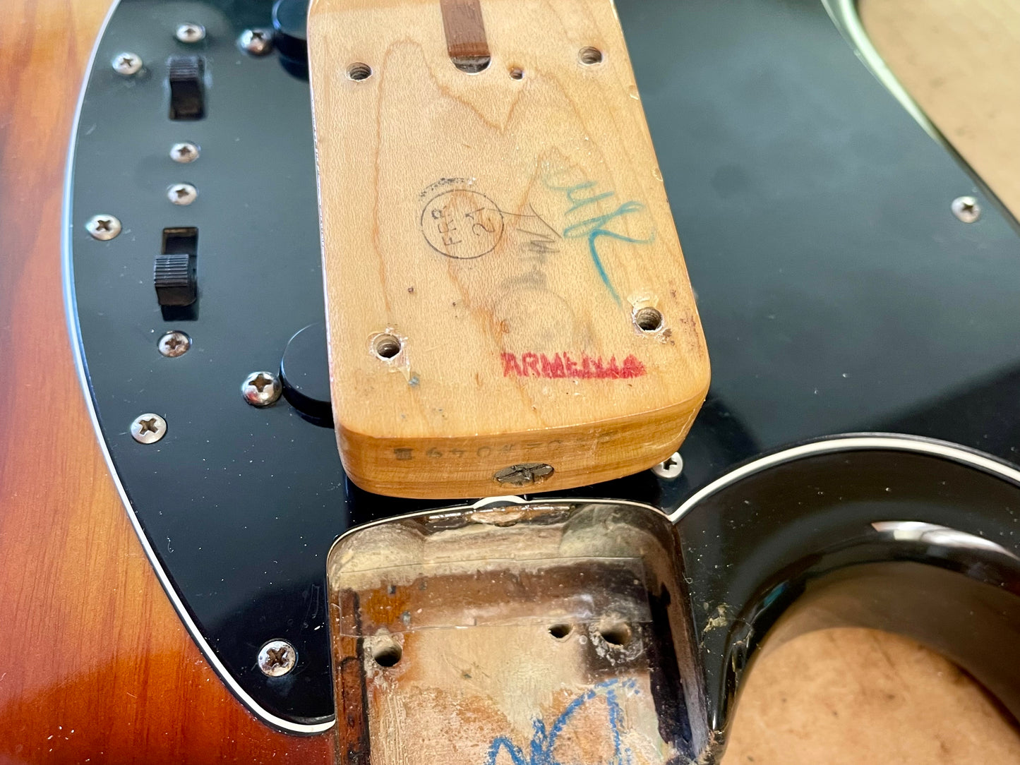 1979 Fender Mustang Sunburst Left-handed