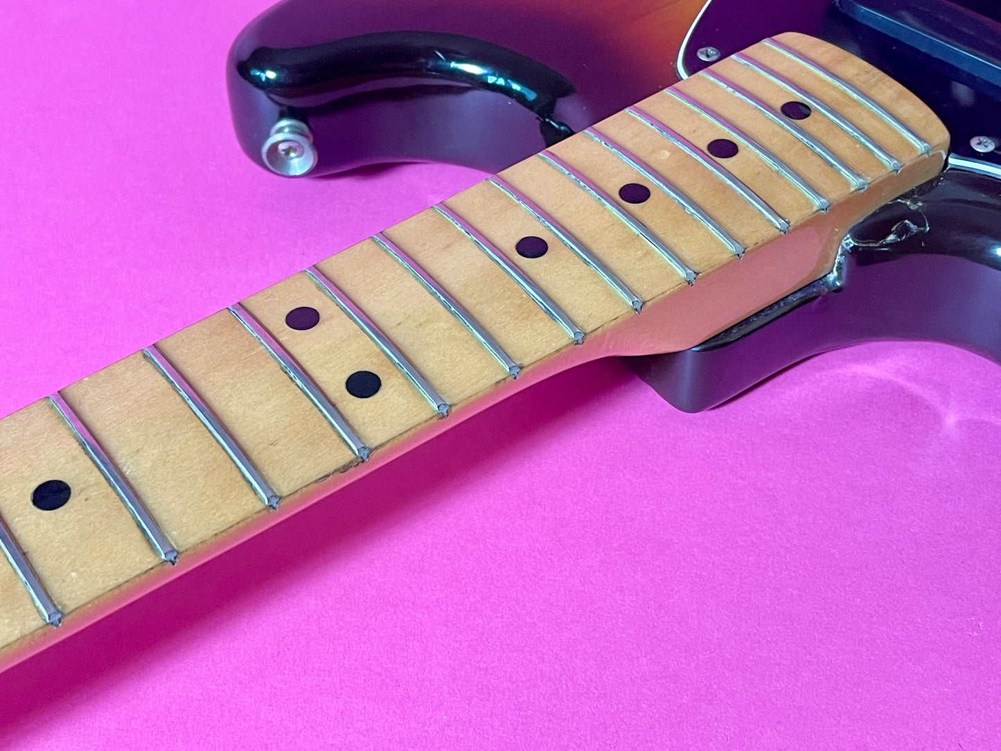 1979 Fender Mustang Sunburst Left-handed