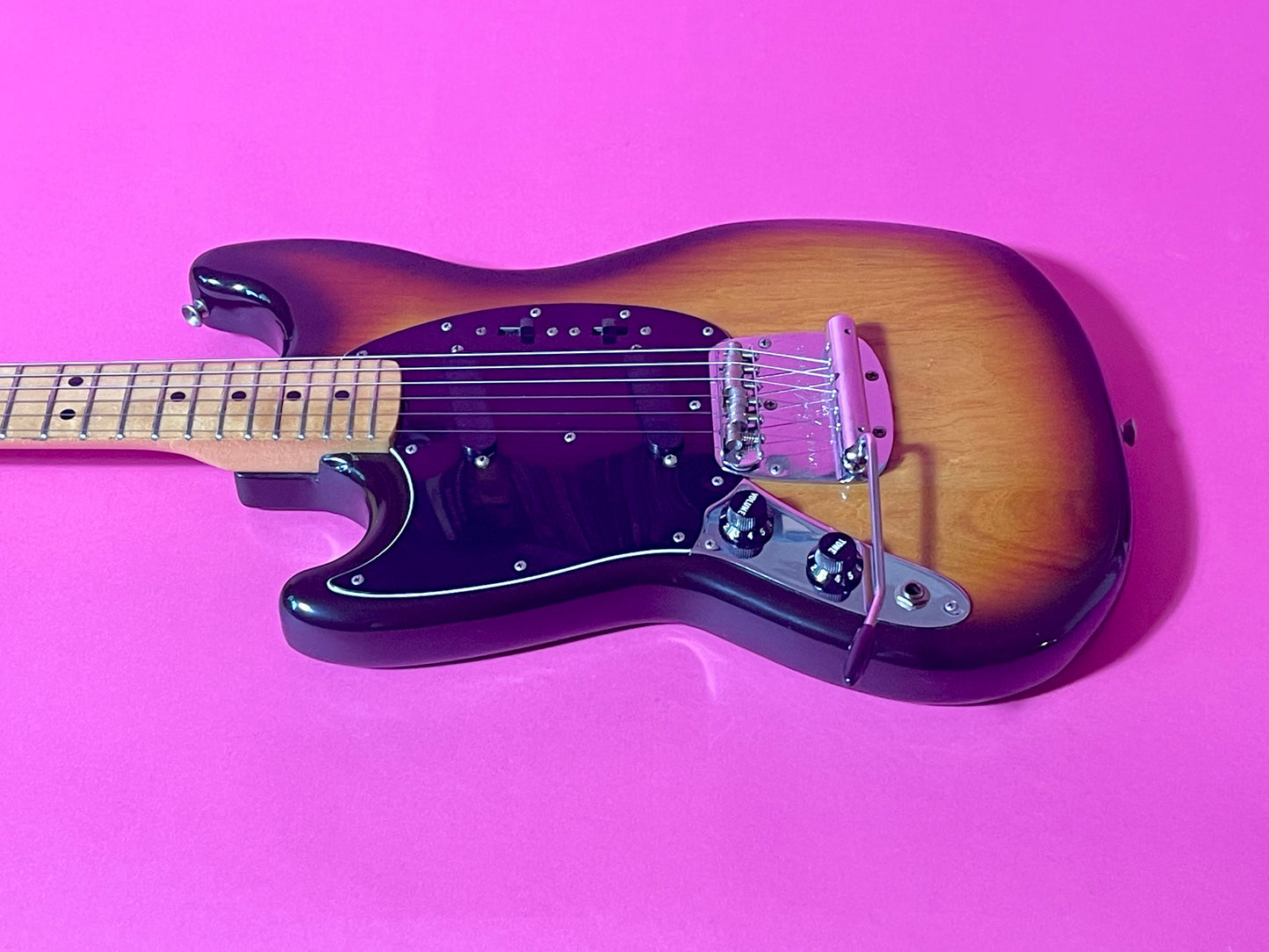 1979 Fender Mustang Sunburst Left-handed