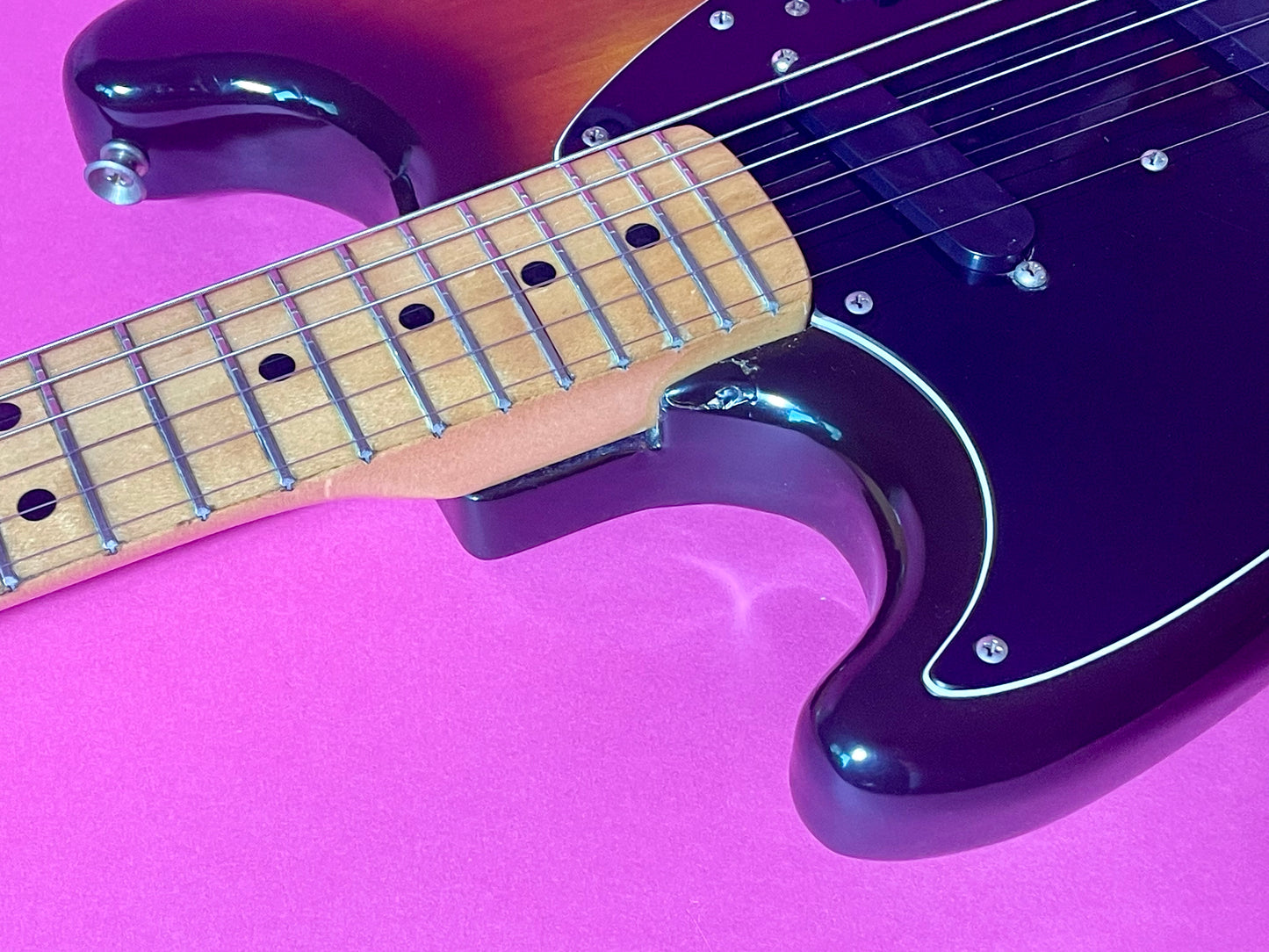 1979 Fender Mustang Sunburst Left-handed