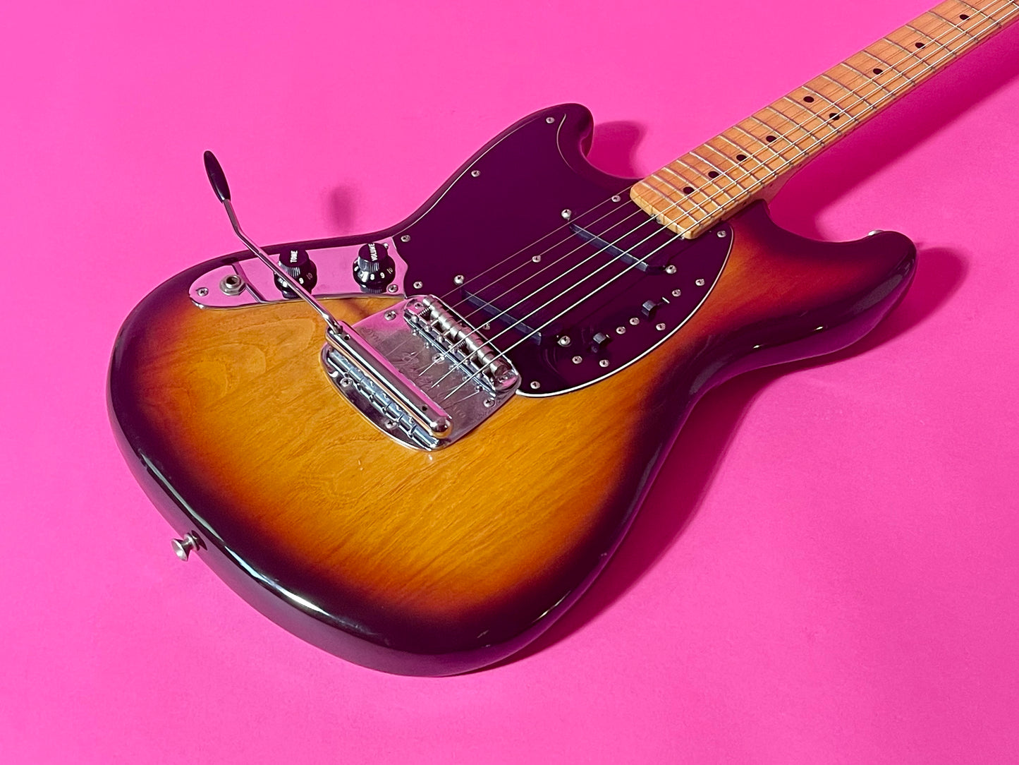1979 Fender Mustang Sunburst Left-handed