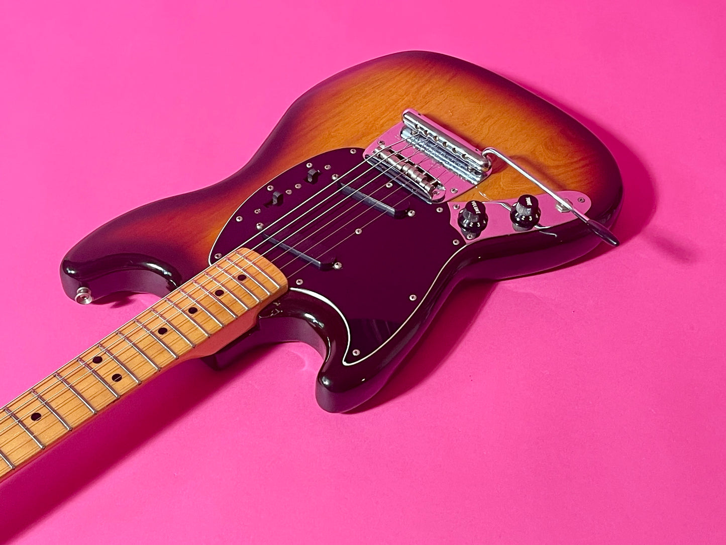 1979 Fender Mustang Sunburst Left-handed