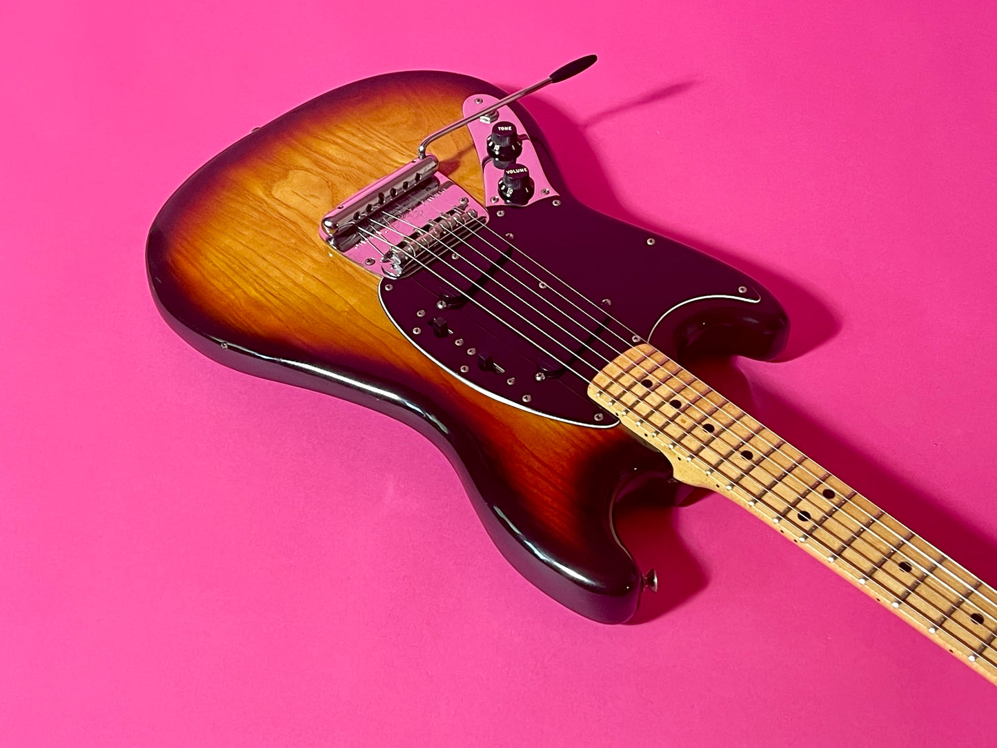 1979 Fender Mustang Sunburst Left-handed