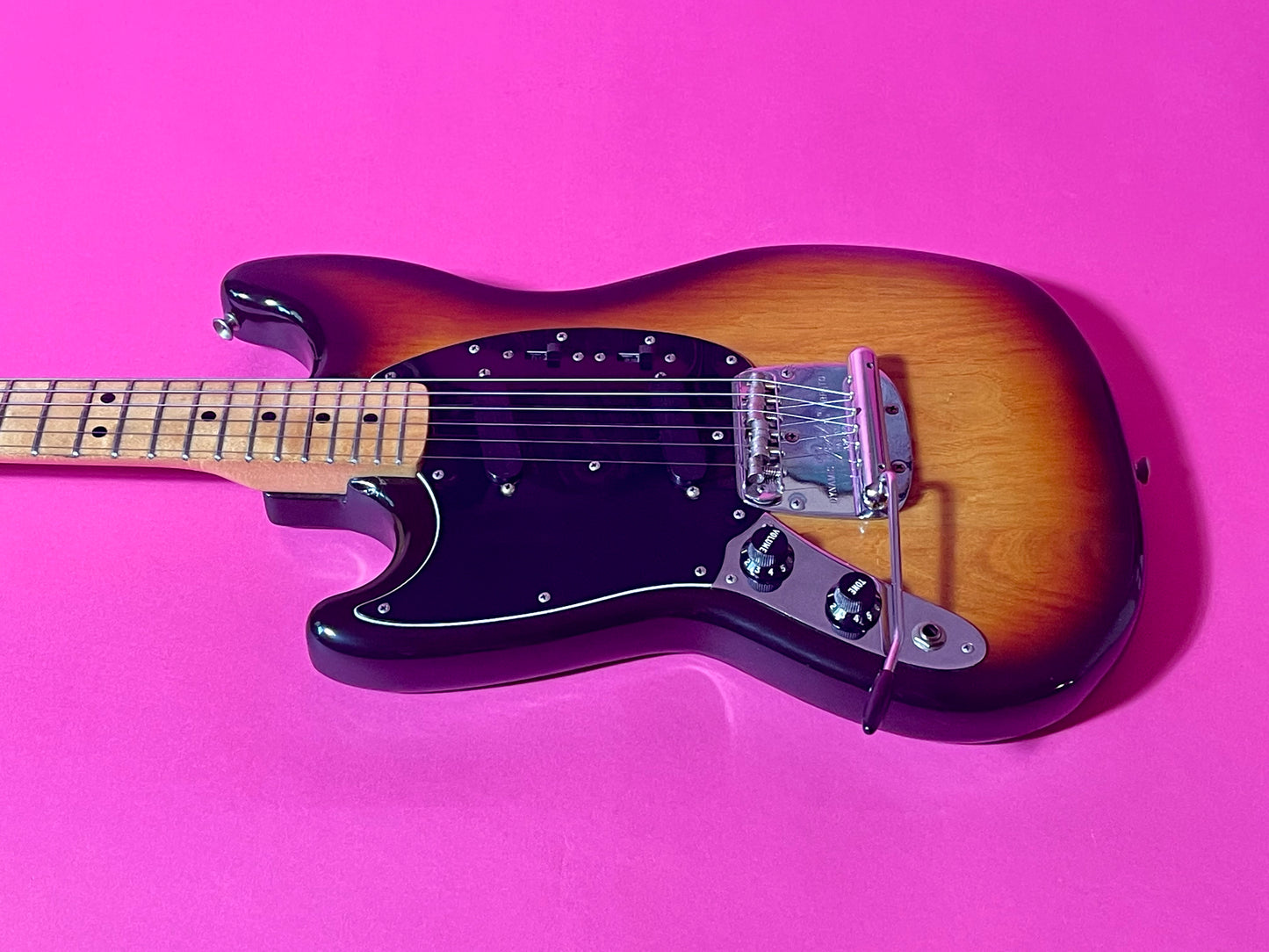 1979 Fender Mustang Sunburst Left-handed
