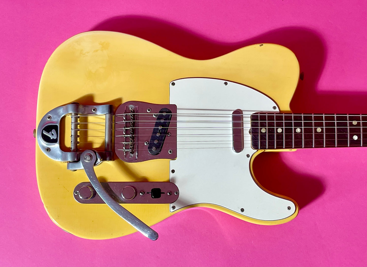 1972 Fender Telecaster Bigsby model Blonde with rare Rosewood fingerboard