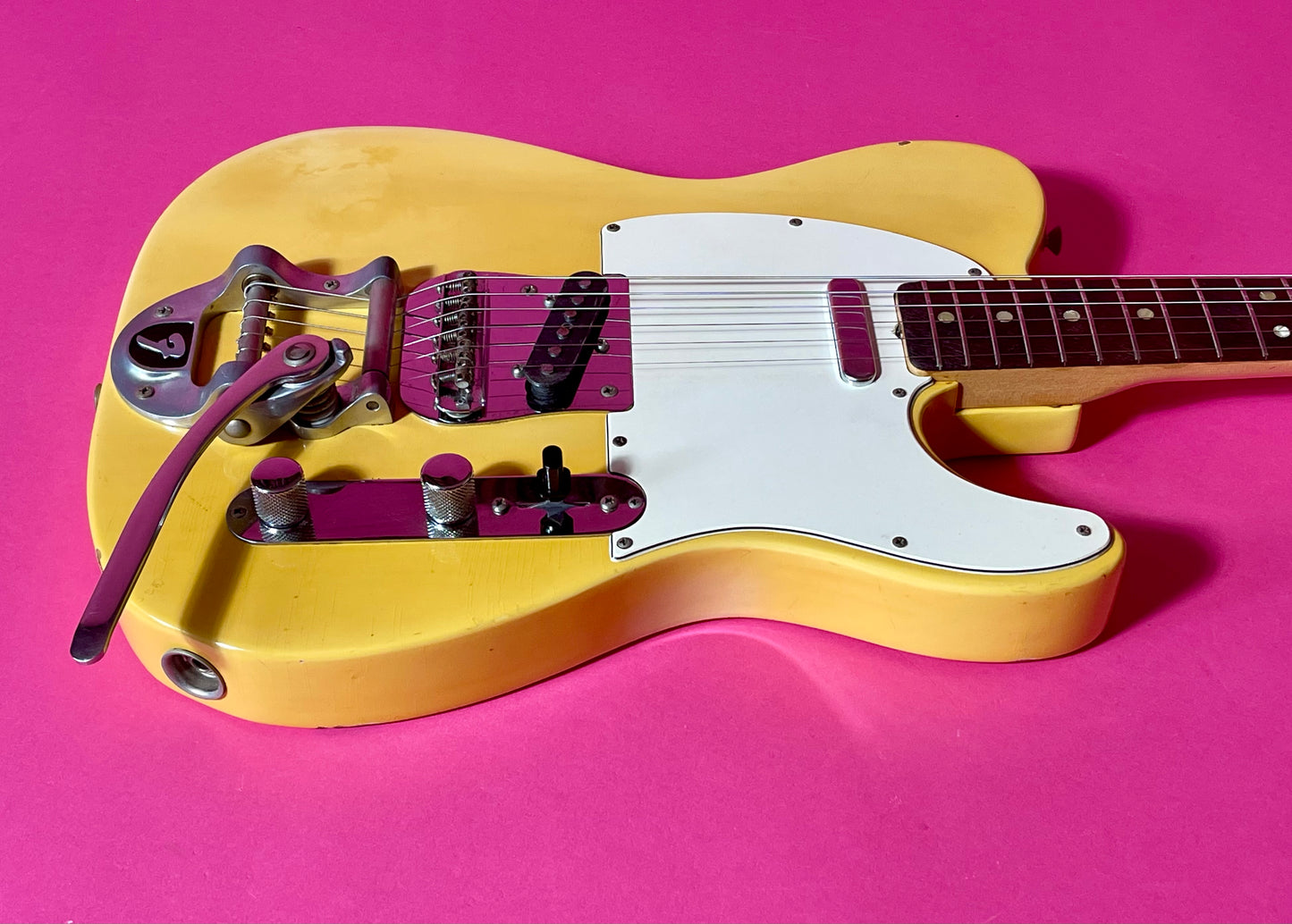 1972 Fender Telecaster Bigsby model Blonde with rare Rosewood fingerboard