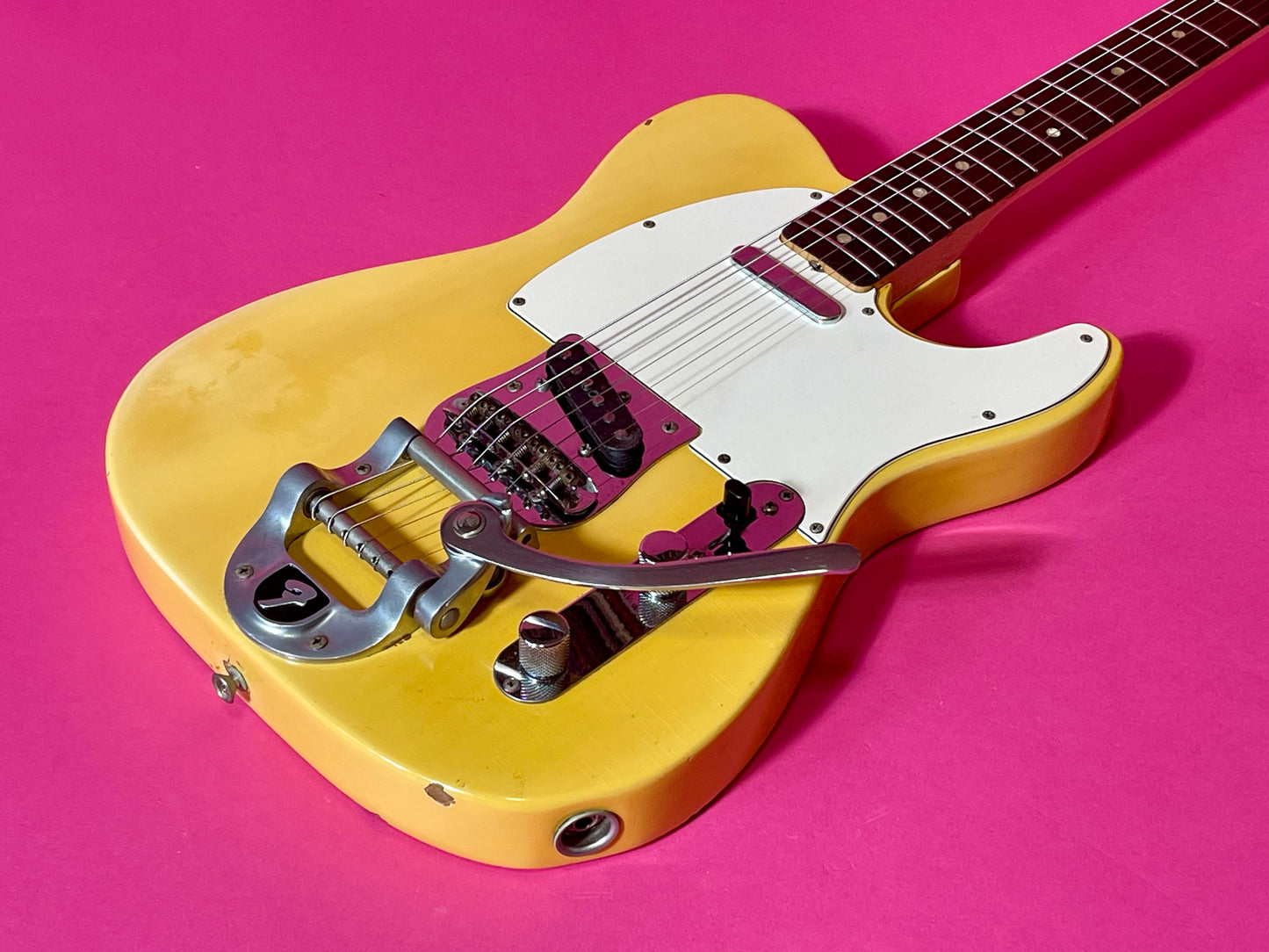 1972 Fender Telecaster Bigsby model Blonde with rare Rosewood fingerboard