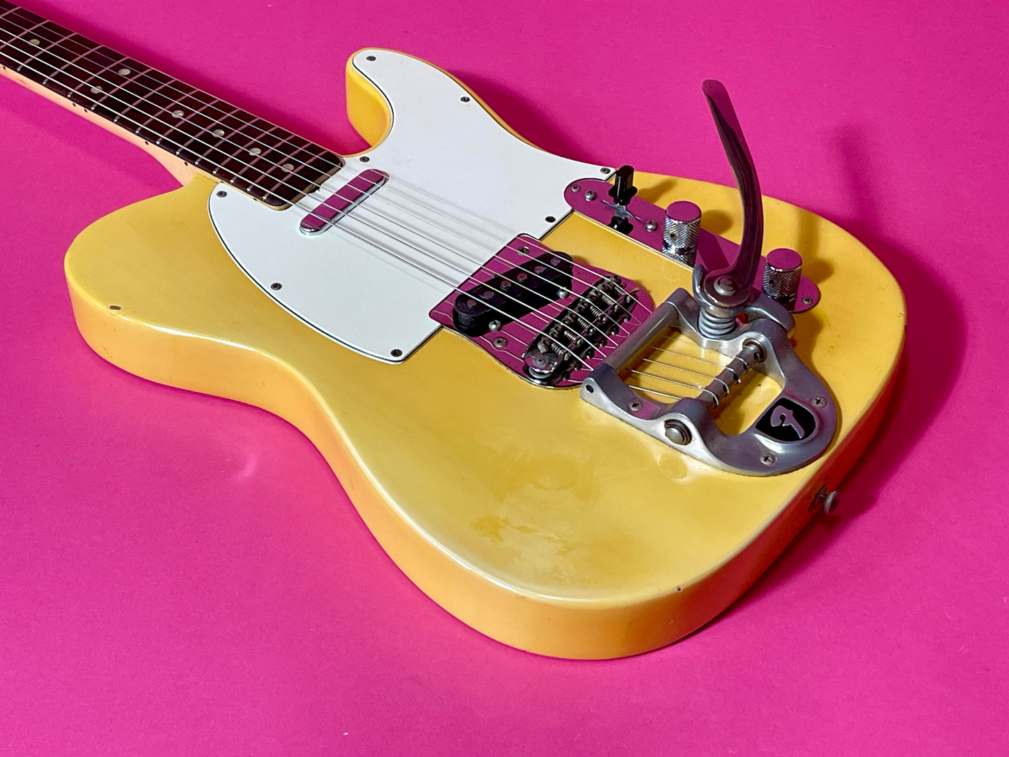 1972 Fender Telecaster Bigsby model Blonde with rare Rosewood fingerboard
