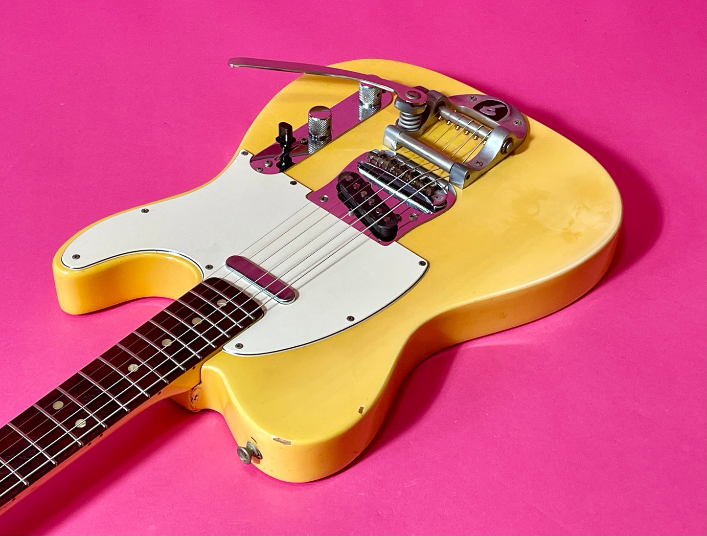 1972 Fender Telecaster Bigsby model Blonde with rare Rosewood fingerboard
