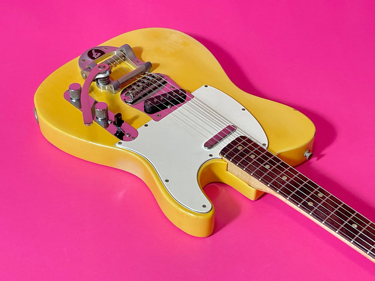 1972 Fender Telecaster Bigsby model Blonde with rare Rosewood fingerboard