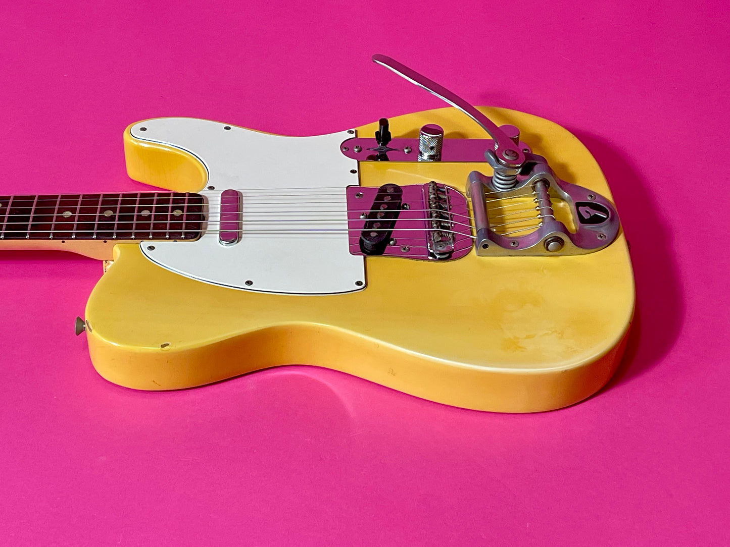 1972 Fender Telecaster Bigsby model Blonde with rare Rosewood fingerboard