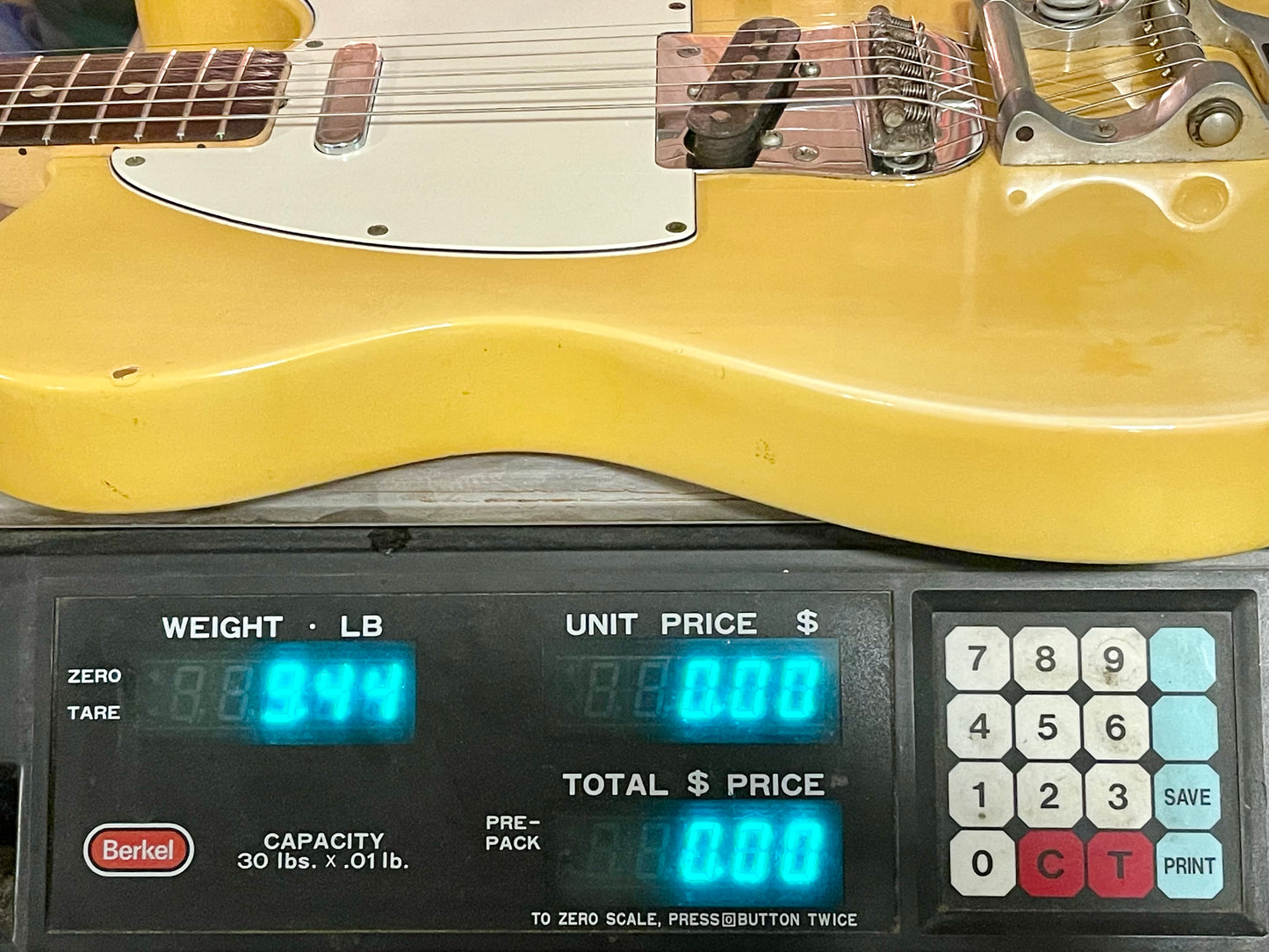 1972 Fender Telecaster Bigsby model Blonde with rare Rosewood fingerboard