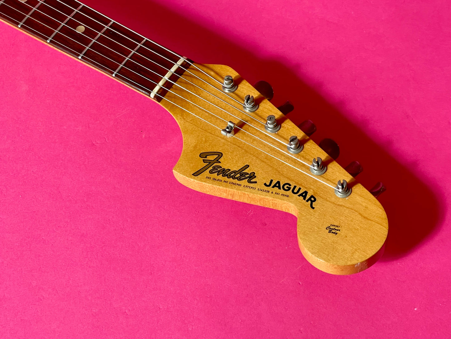 1965 Fender Jaguar 3-Color Sunburst 100% OG