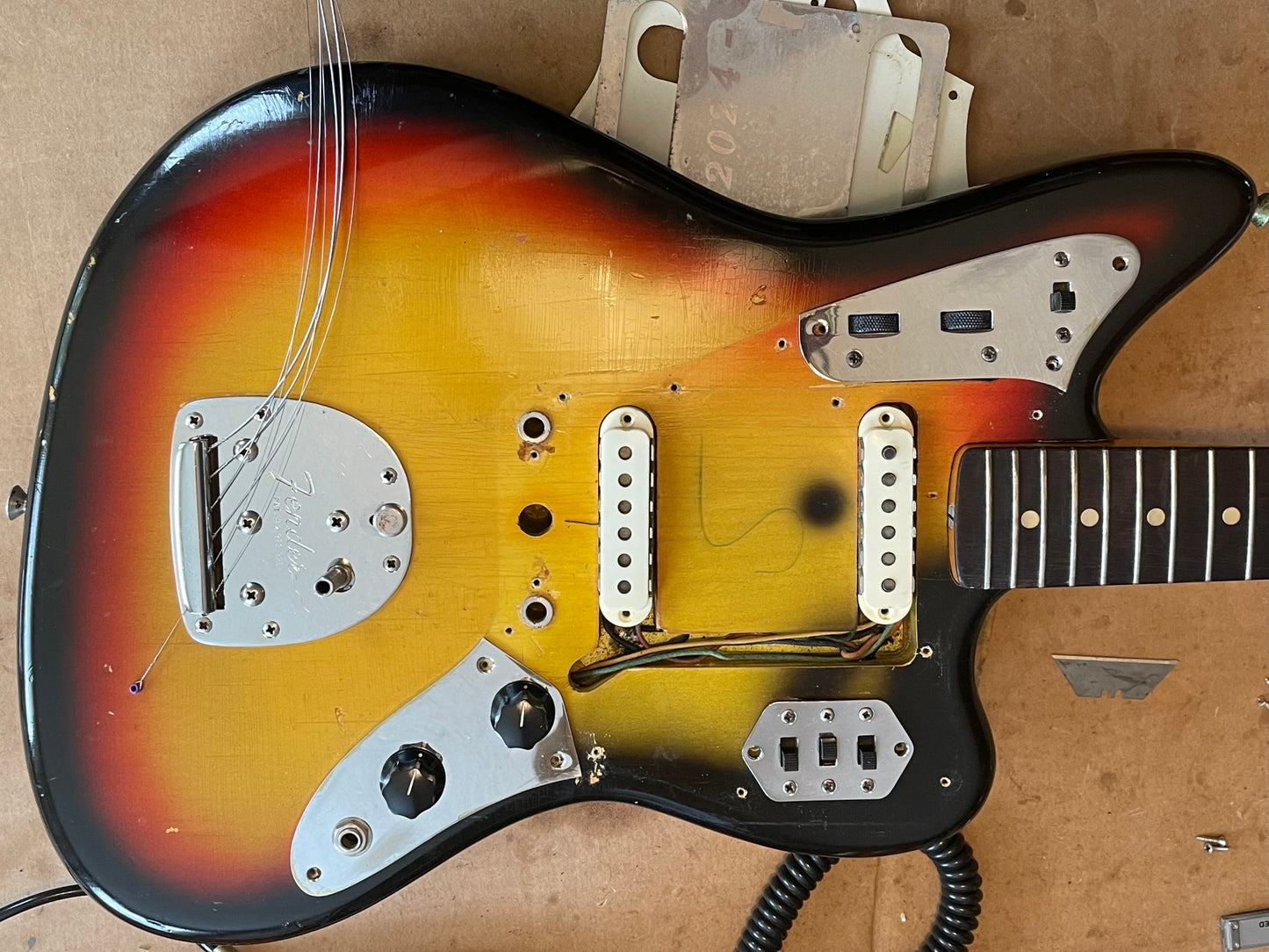 1965 Fender Jaguar 3-Color Sunburst