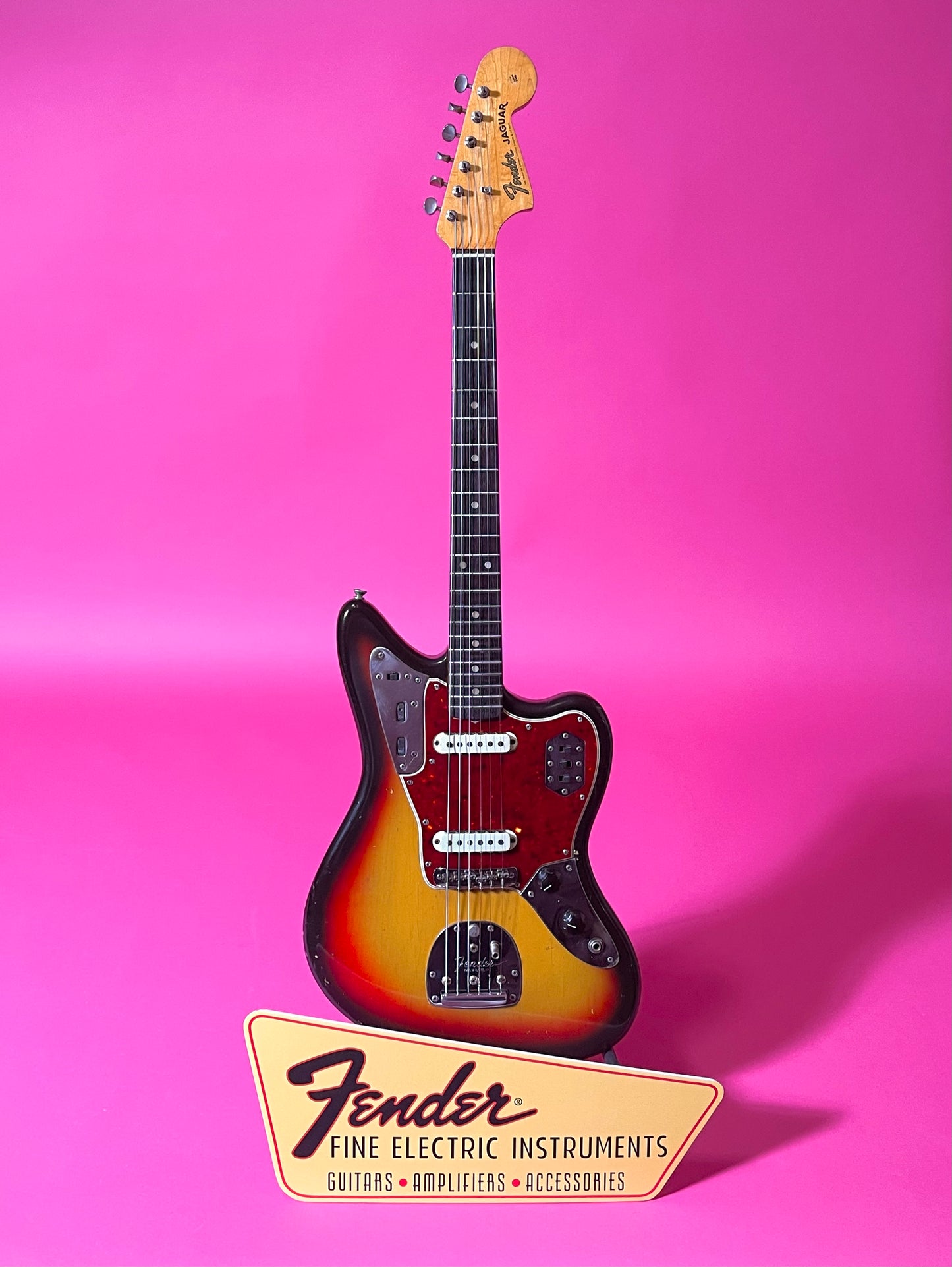 1965 Fender Jaguar 3-Color Sunburst