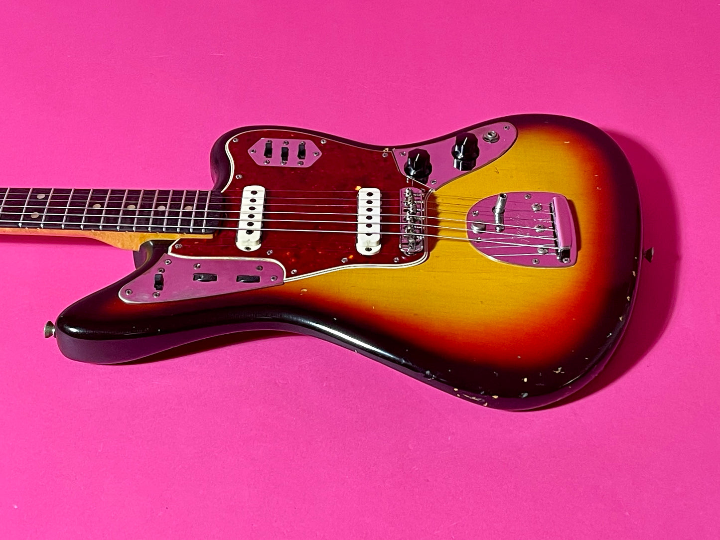 1965 Fender Jaguar 3-Color Sunburst