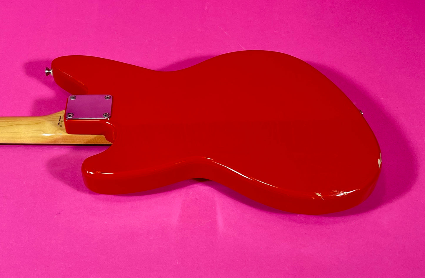 1996 Fender Jag-Stang Fiesta Red Kurt Cobain