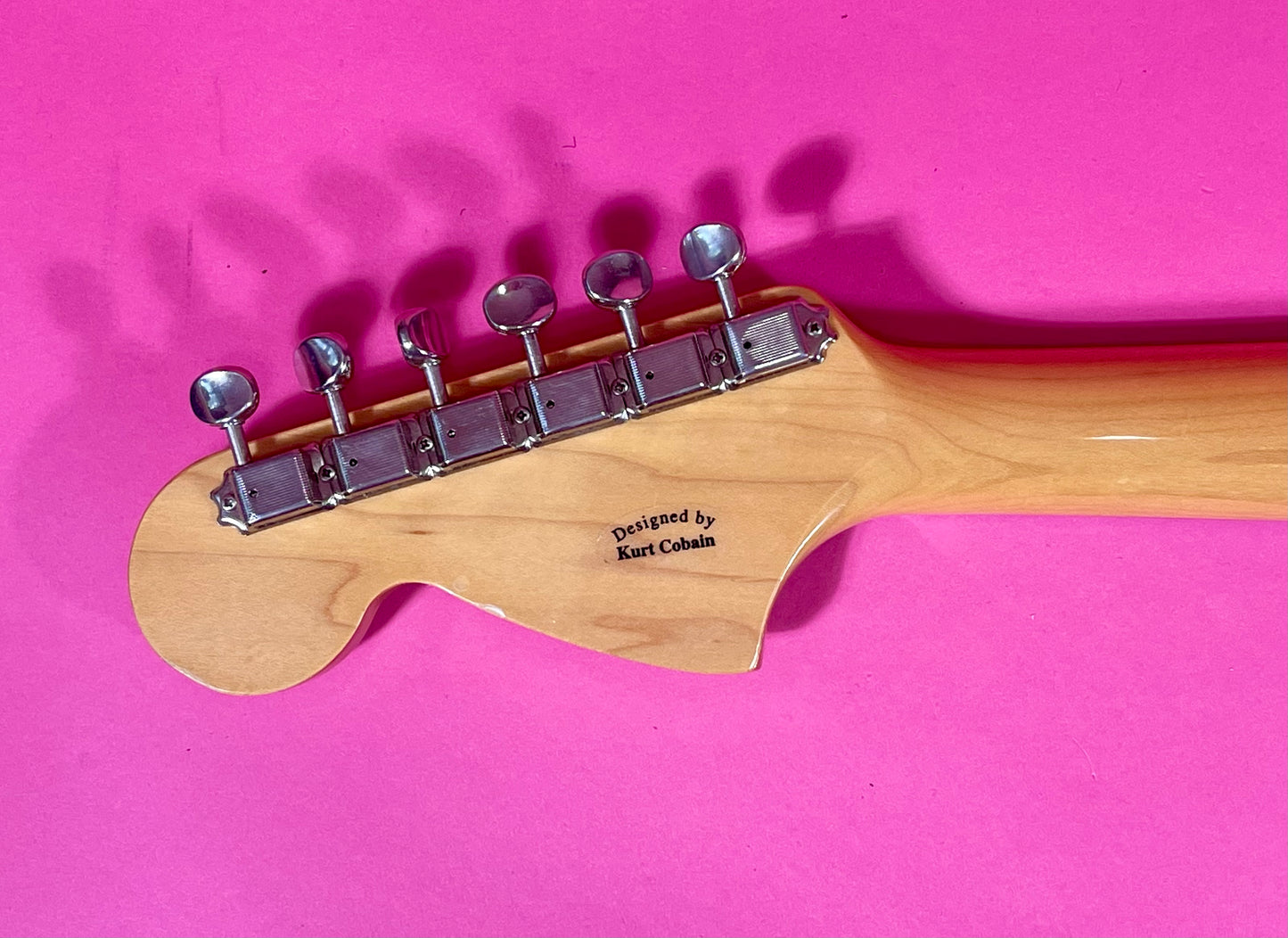 1996 Fender Jag-Stang Fiesta Red Kurt Cobain