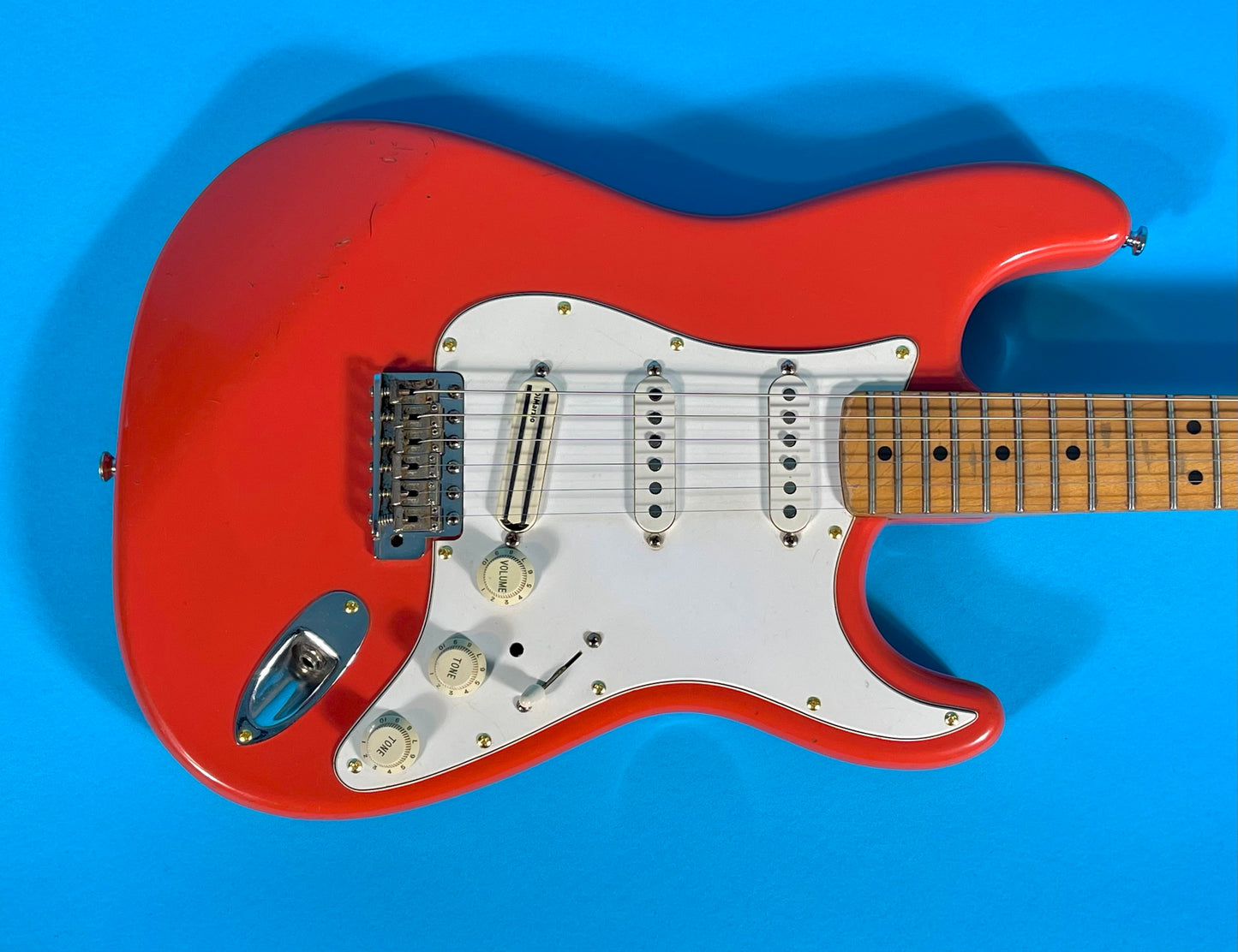 1997 Fender Stratocaster Fiesta Red California Special U.S.A.