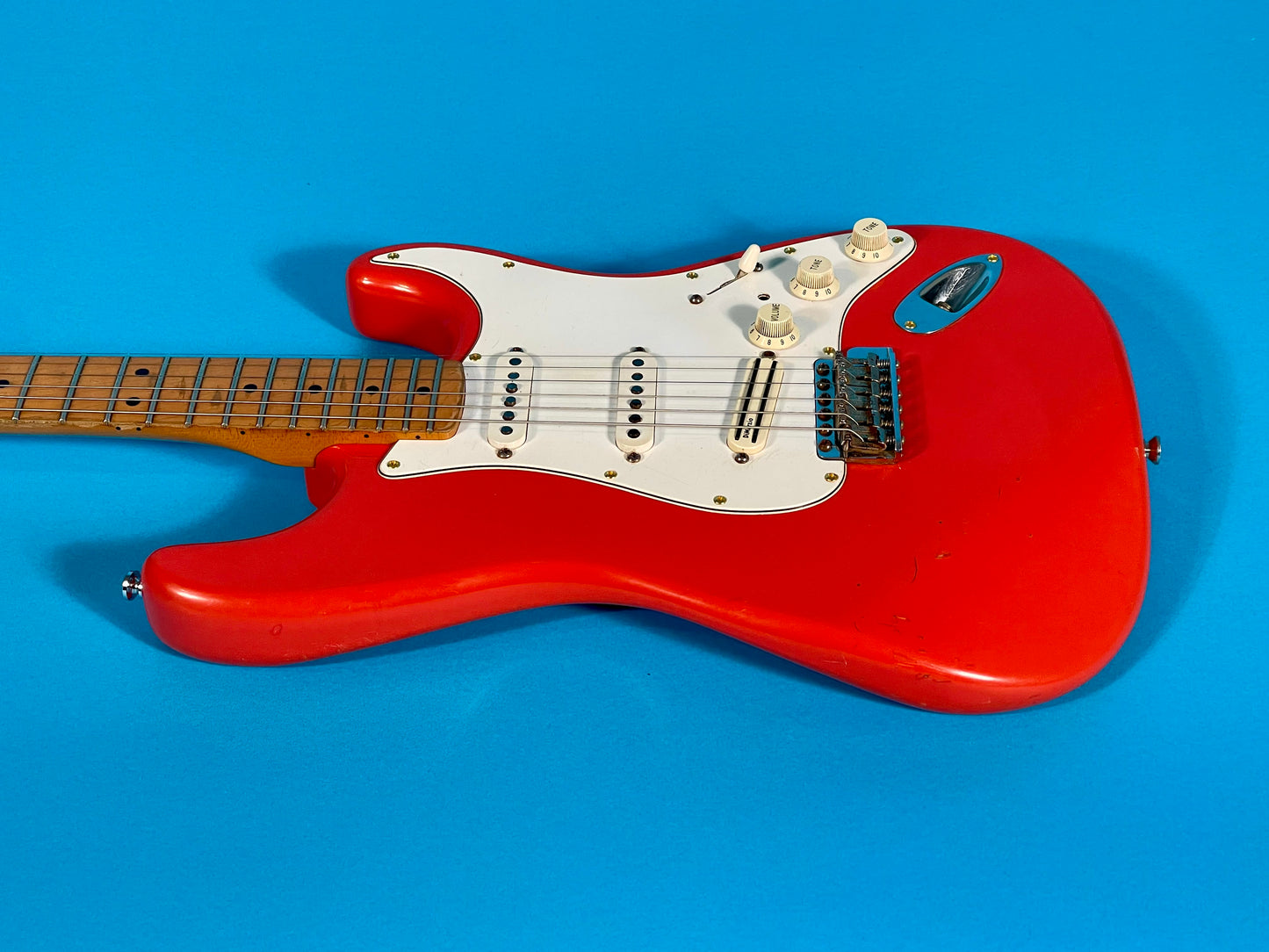 1997 Fender Stratocaster Fiesta Red California Special U.S.A.