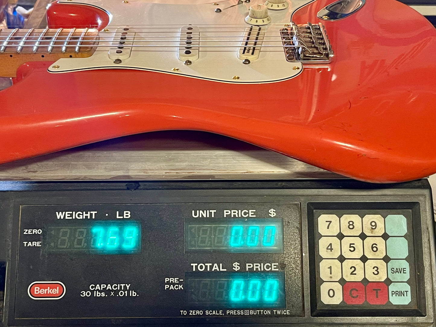 1997 Fender Stratocaster Fiesta Red California Special U.S.A.