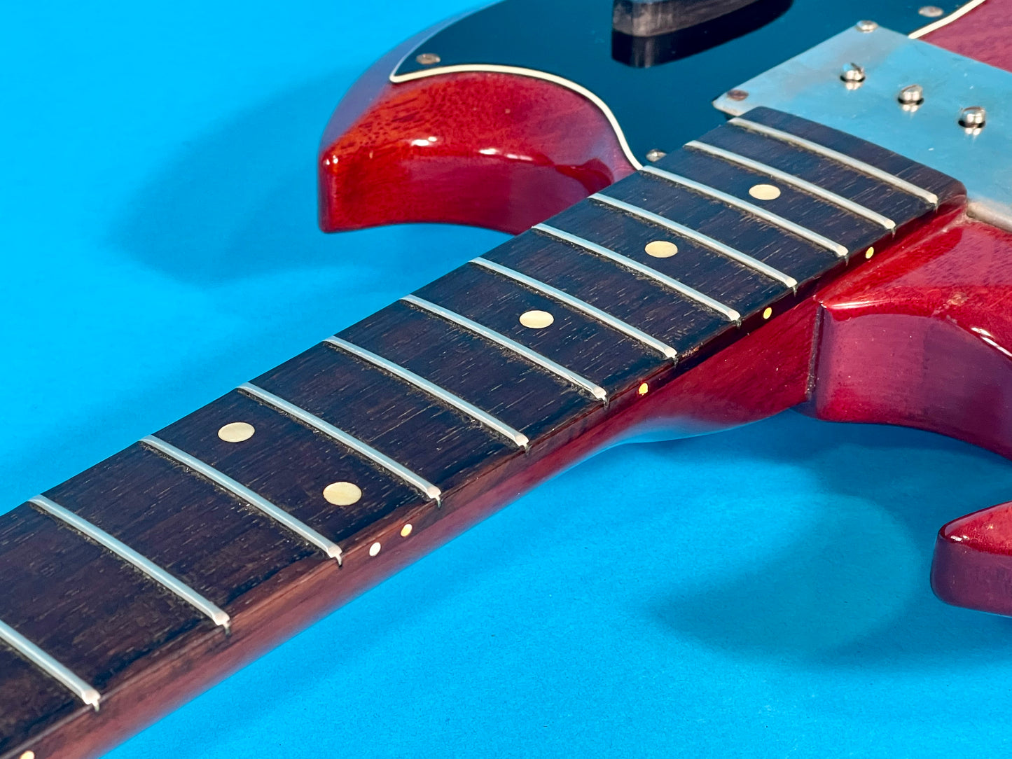 1963 Gibson EB-0 Bass Cherry Red finish 100% original