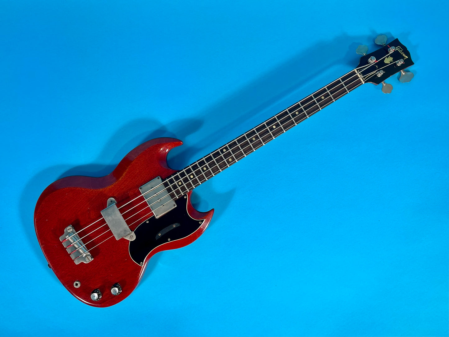 1963 Gibson EB-0 Bass Cherry Red finish 100% original