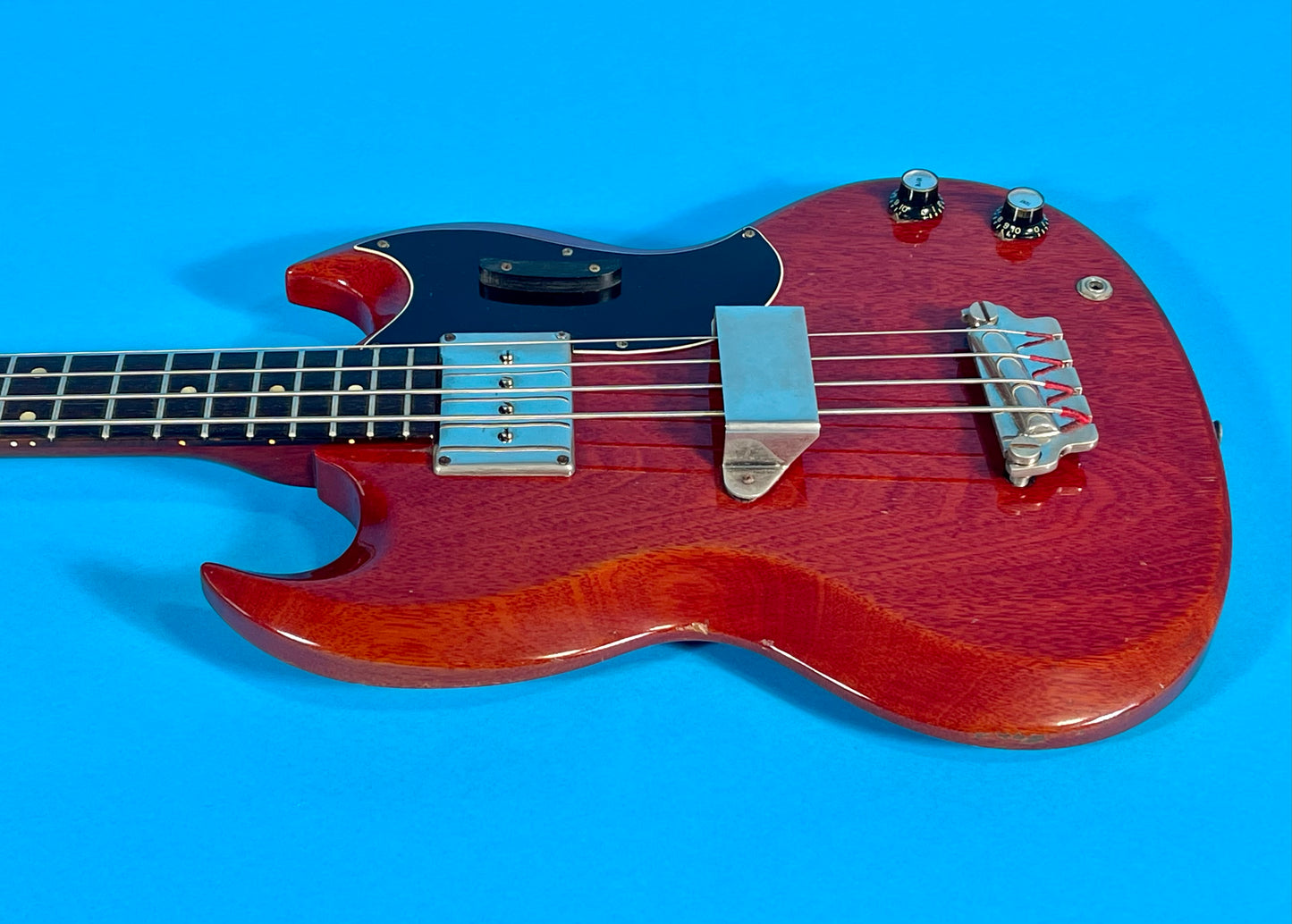 1963 Gibson EB-0 Bass Cherry Red finish 100% original
