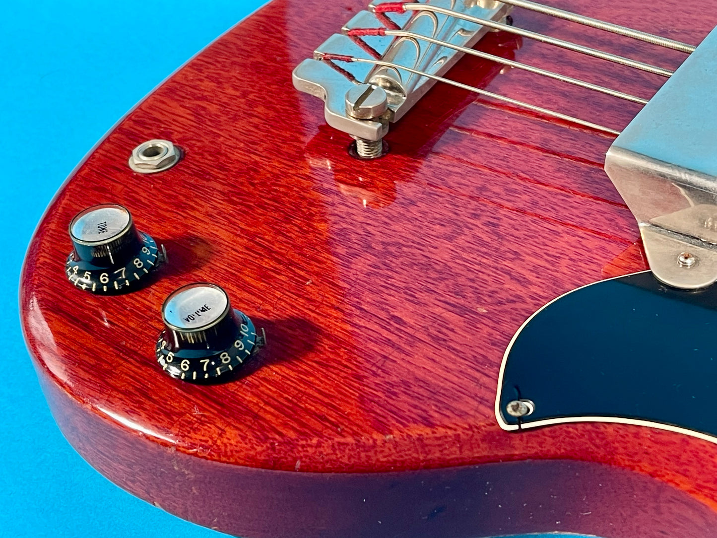 1963 Gibson EB-0 Bass Cherry Red finish 100% original
