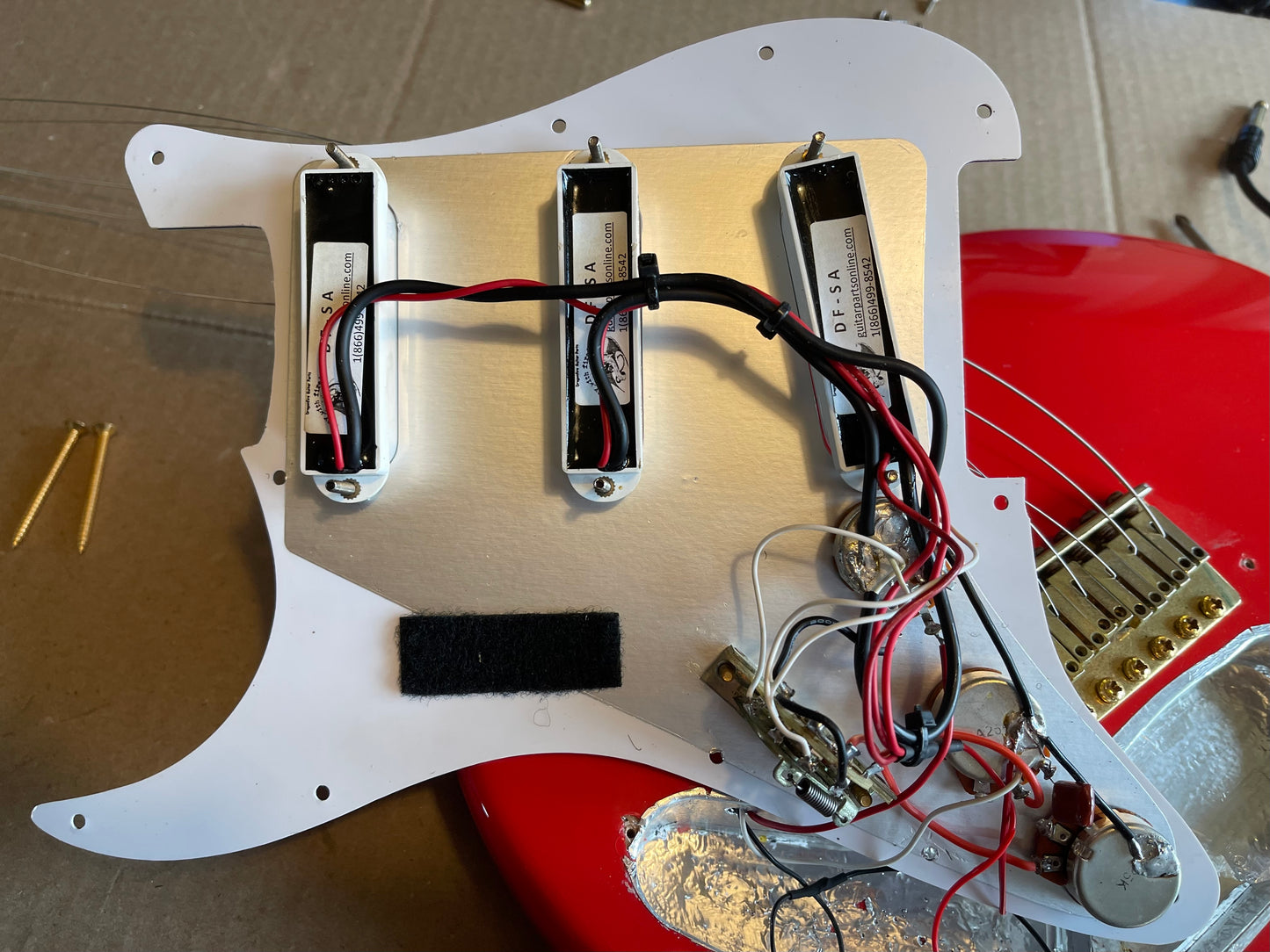 2012 Fender Stratocaster clone aka Partscaster SRV Hendrix Gilmour