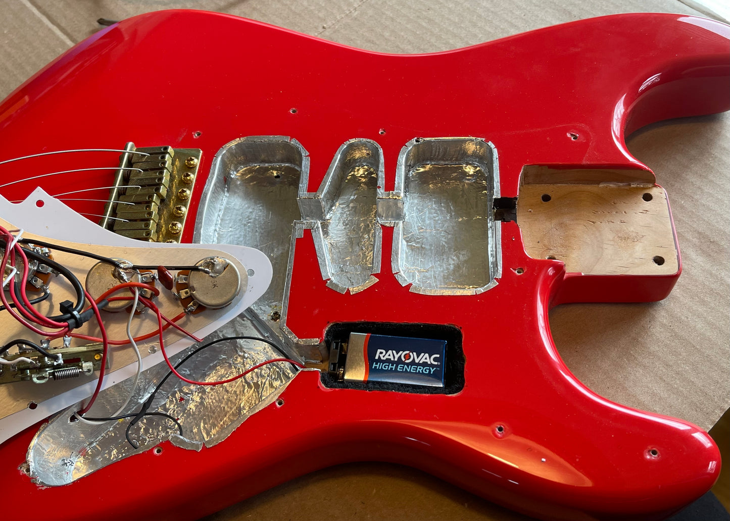 2012 Fender Stratocaster clone aka Partscaster SRV Hendrix Gilmour