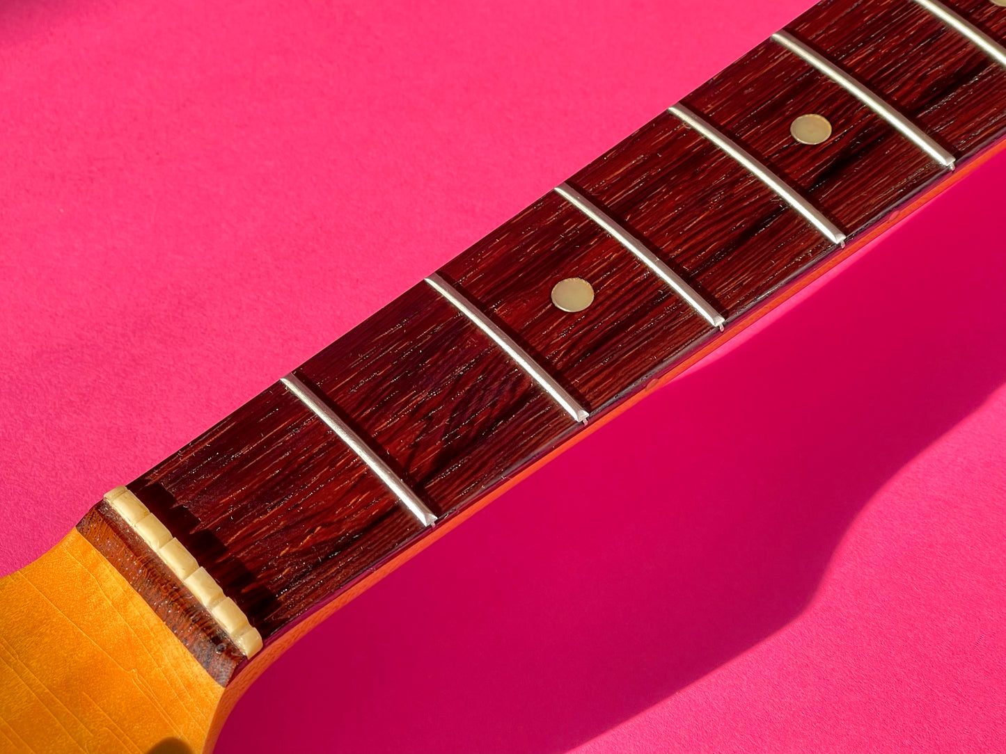 1966 Fender Musicmaster II Daphne Blue near mint condition, early small-ball headstock