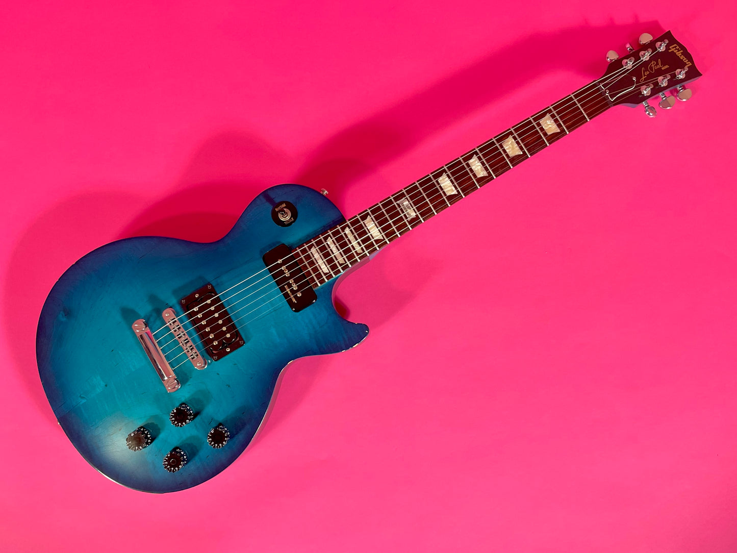 2014 Gibson Les Paul Futura Model 120th anniversary Pacific Blue *rare*