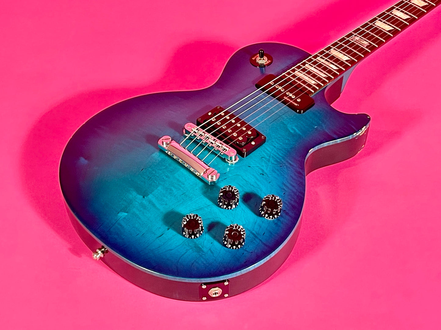 2014 Gibson Les Paul Futura Model 120th anniversary Pacific Blue *rare*