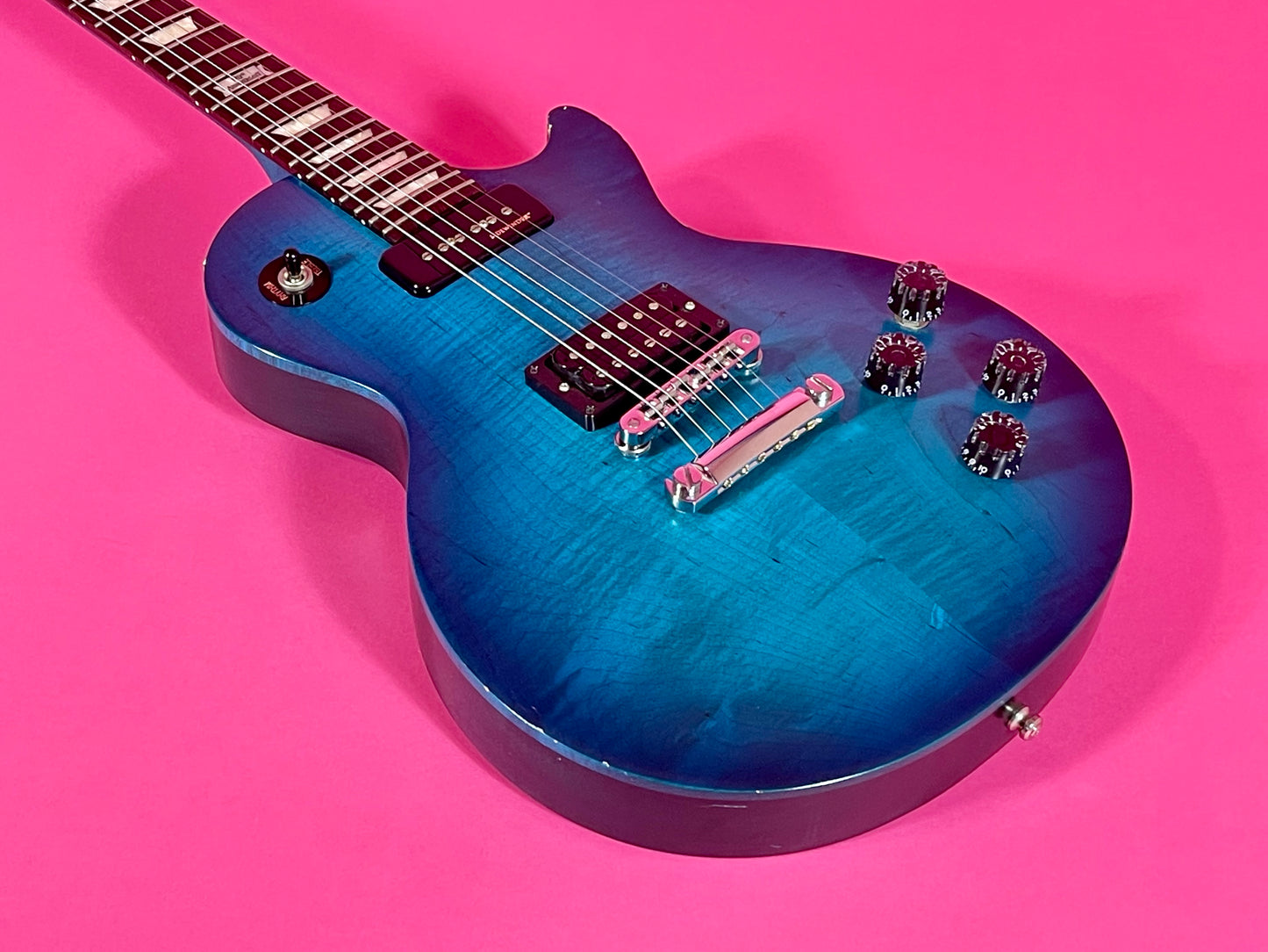 2014 Gibson Les Paul Futura Model 120th anniversary Pacific Blue *rare*