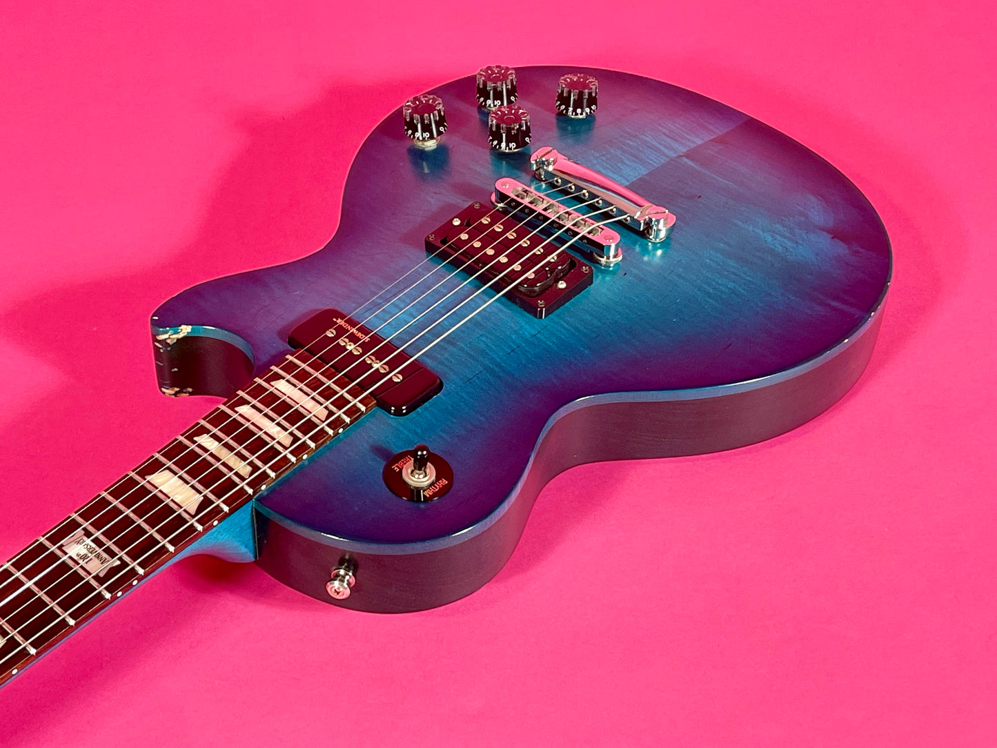2014 Gibson Les Paul Futura Model 120th anniversary Pacific Blue *rare*