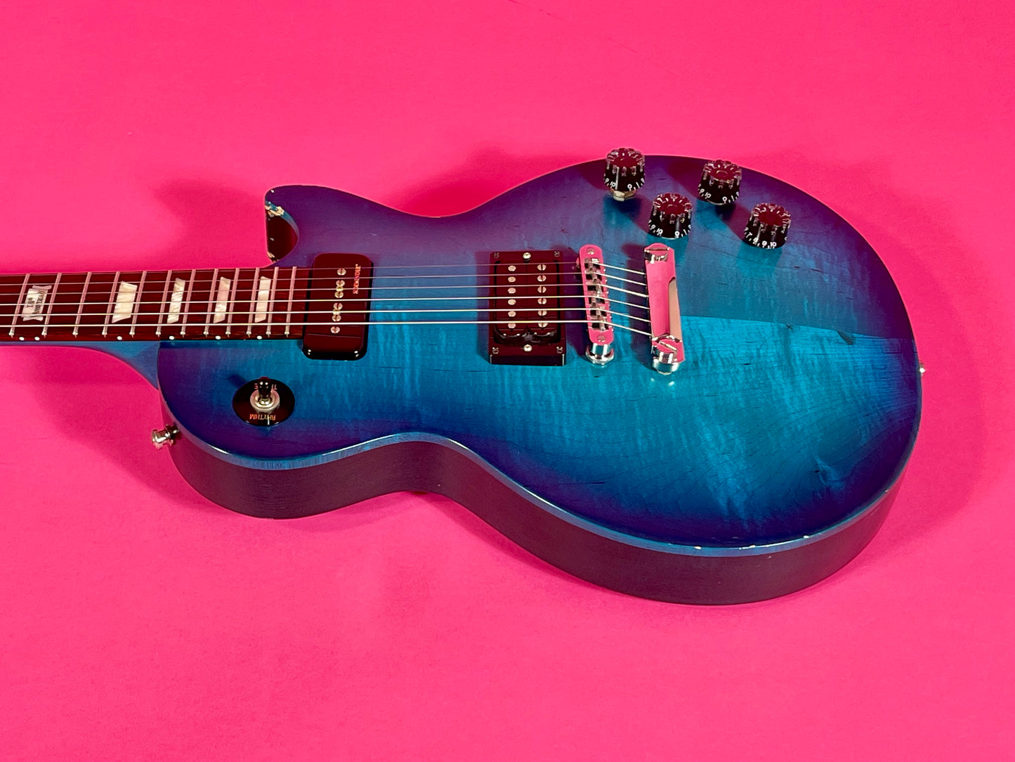 2014 Gibson Les Paul Futura Model 120th anniversary Pacific Blue *rare*