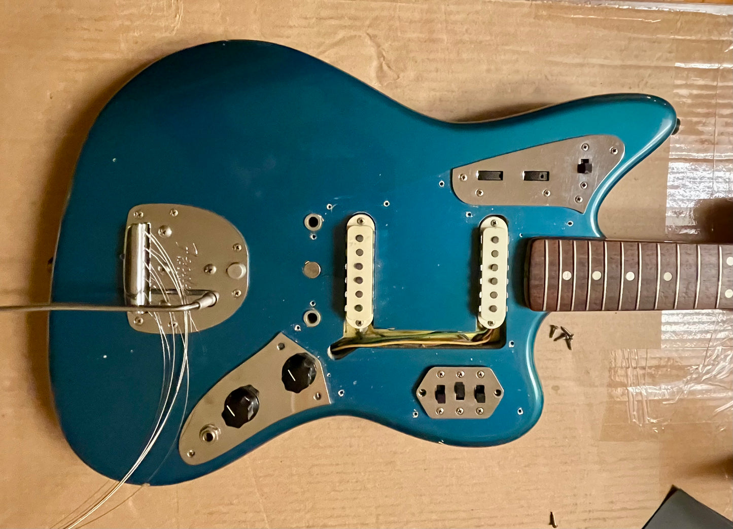 1965 Fender Jaguar Lake Placid Blue 100% original