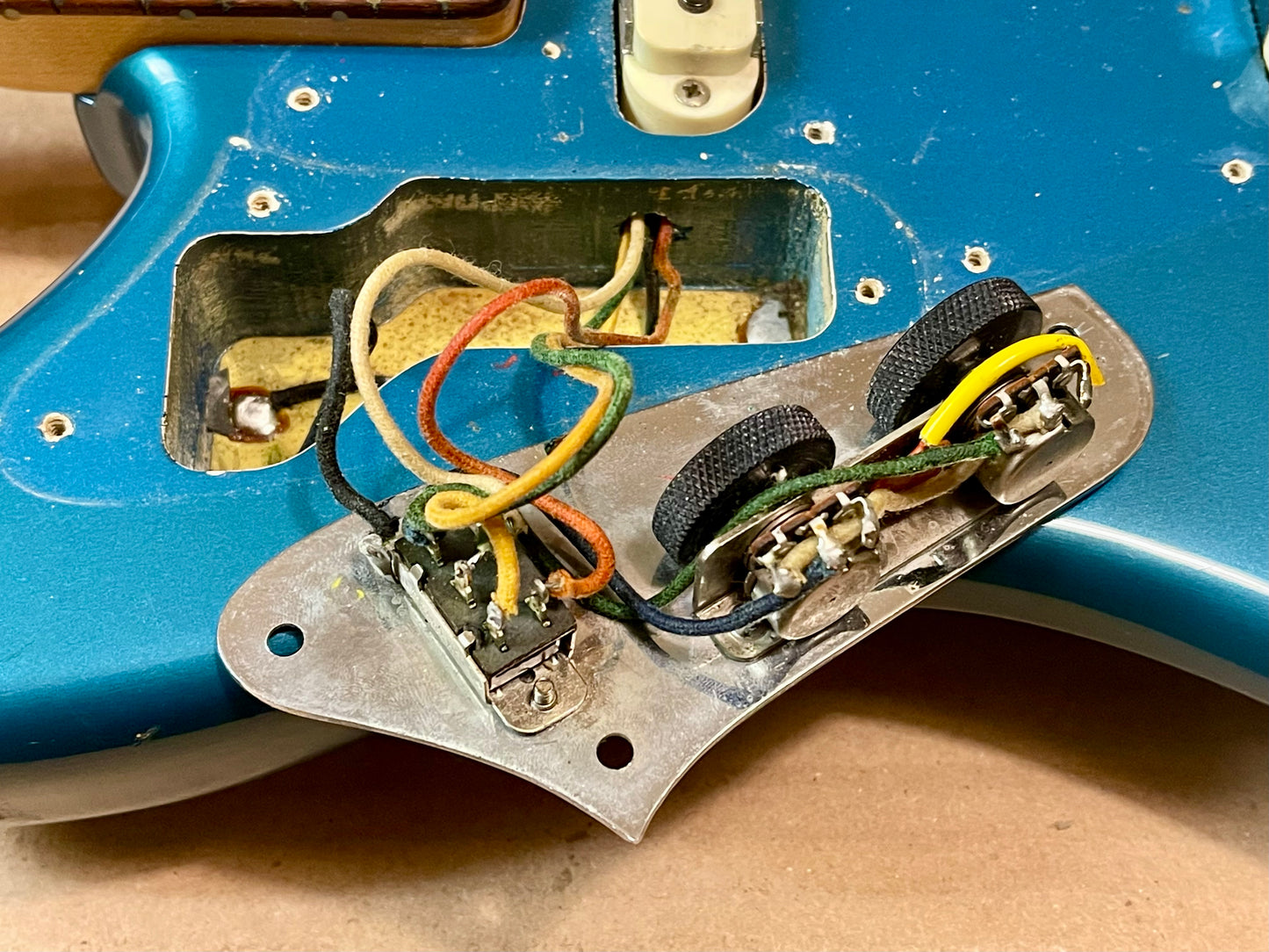 1965 Fender Jaguar Lake Placid Blue 100% original