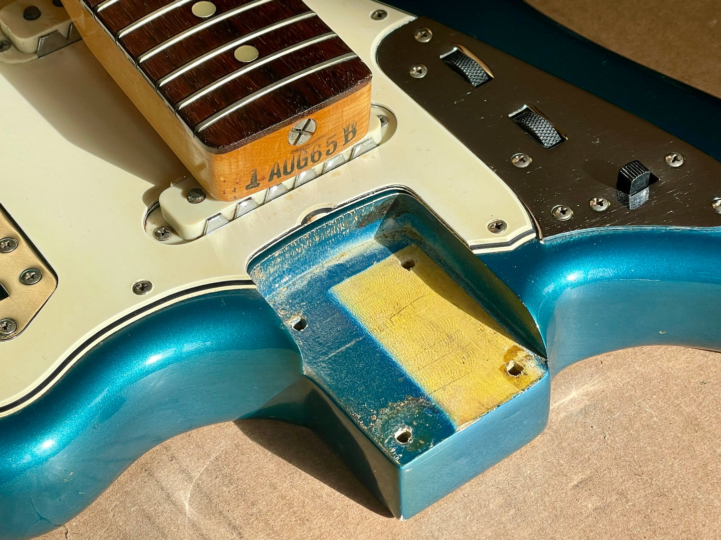 1965 Fender Jaguar Lake Placid Blue 100% original