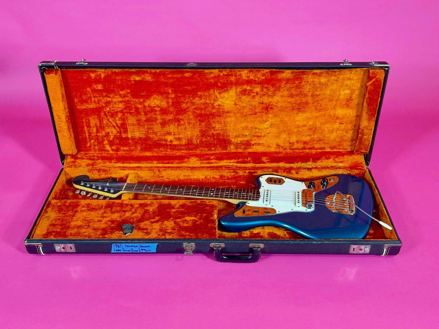 1965 Fender Jaguar Lake Placid Blue 100% original