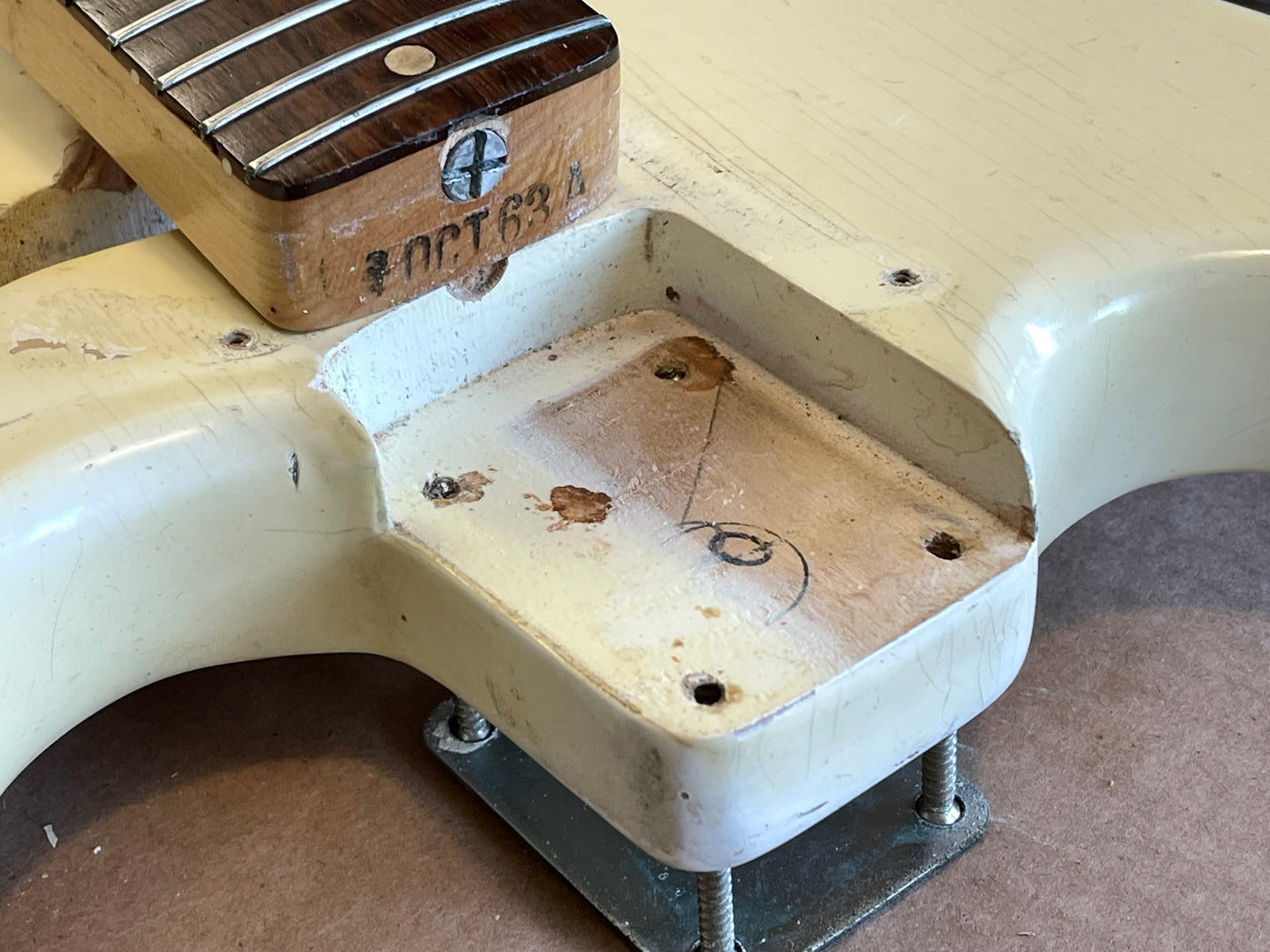 1963 Fender Duo Sonic Pre-CBS rare White finish