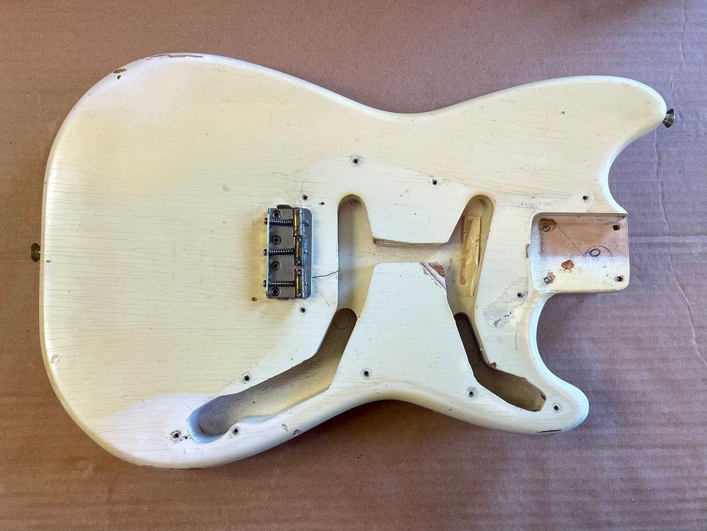 1963 Fender Duo Sonic Pre-CBS rare White finish