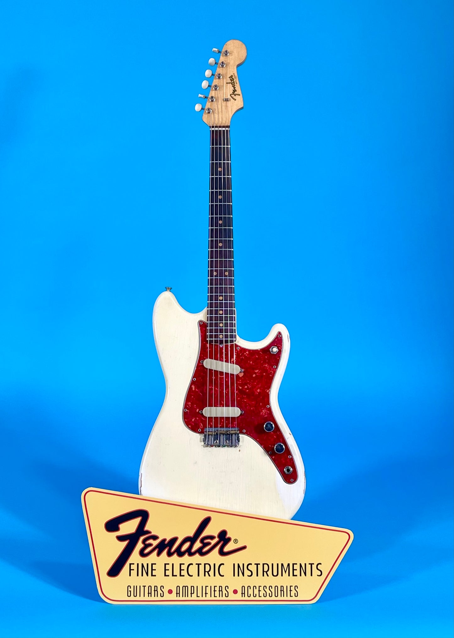 1963 Fender Duo Sonic Pre-CBS rare White finish