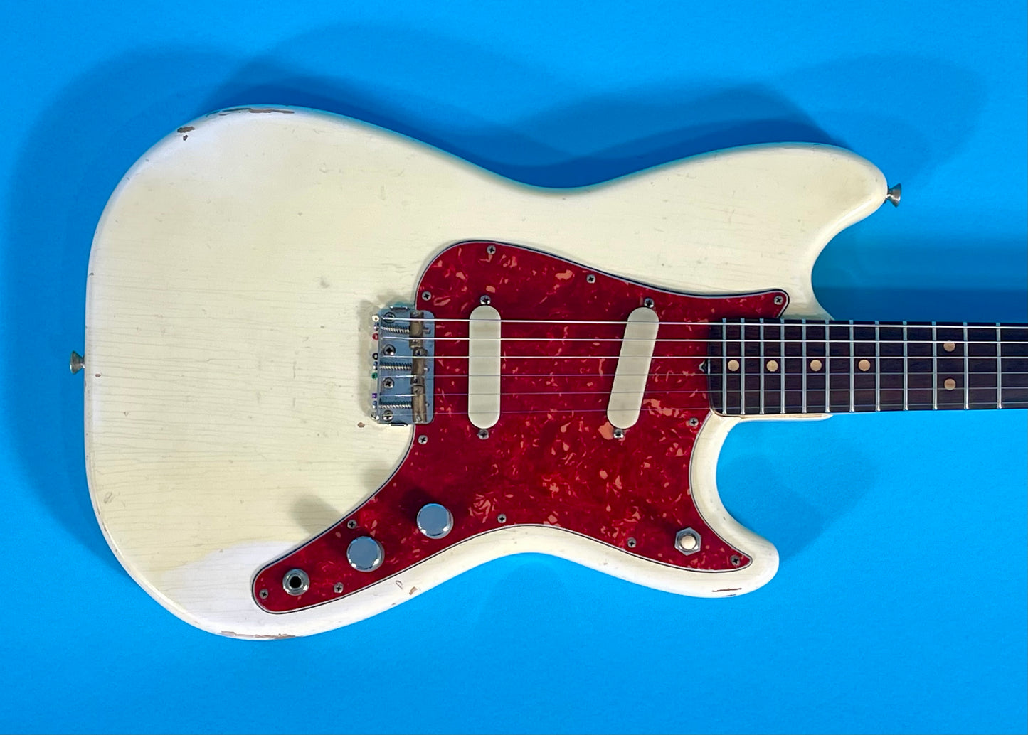 1963 Fender Duo Sonic Pre-CBS rare White finish