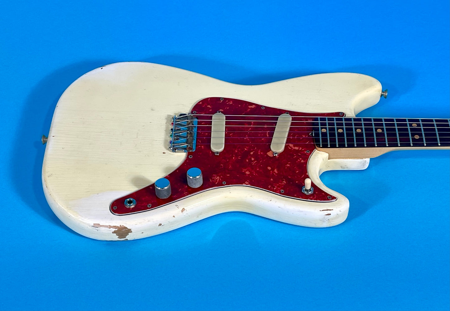 1963 Fender Duo Sonic Pre-CBS rare White finish