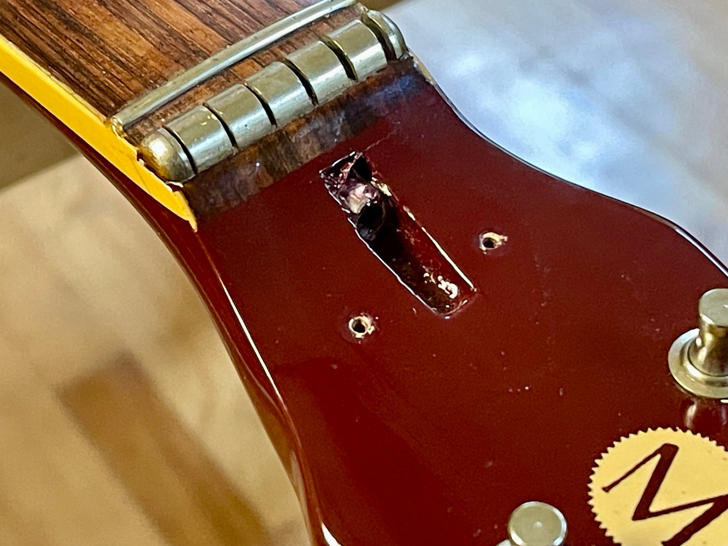 1967 Mosrite Ventures Mark I Model Oxblood Maroon